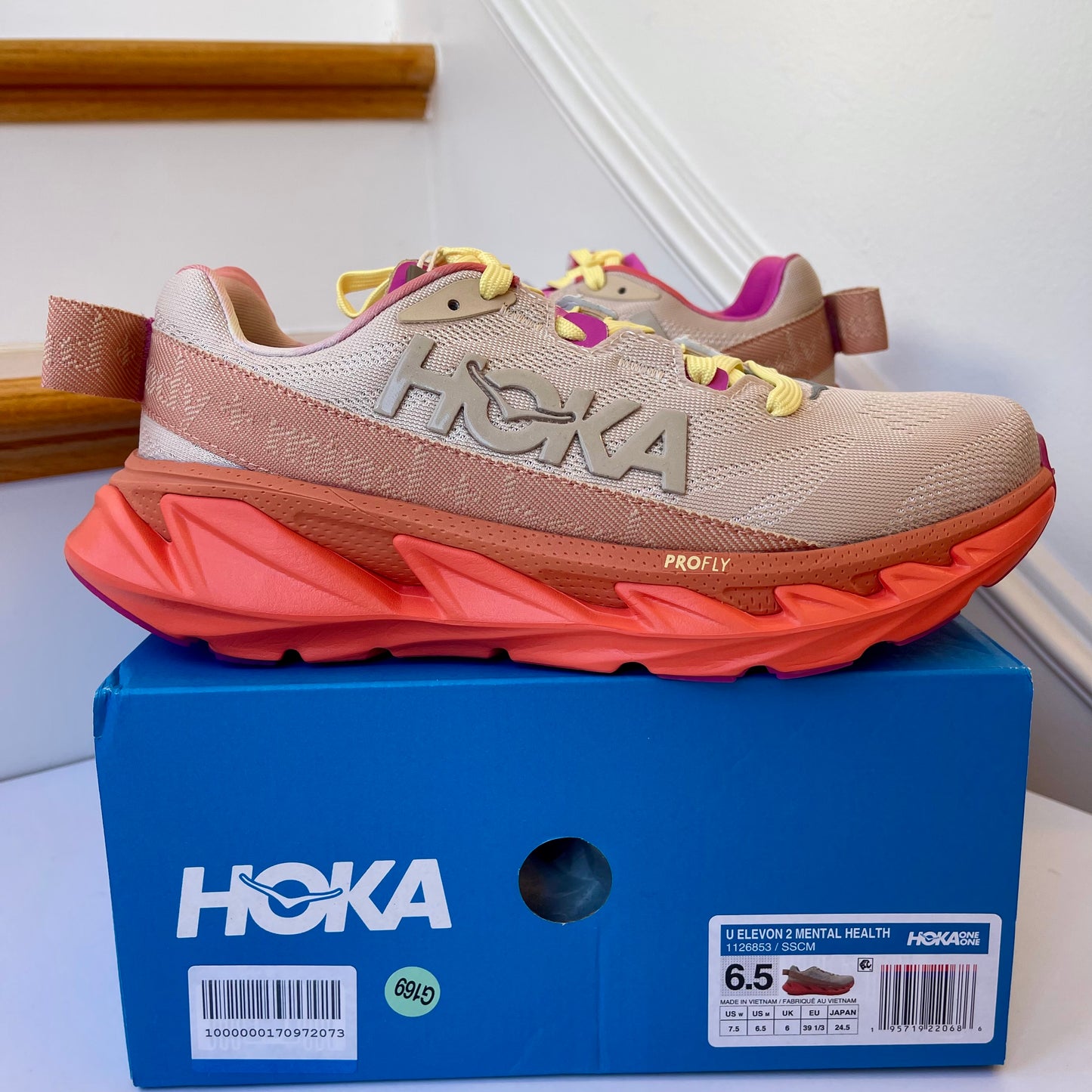 Hoka Elevon 2 Running Shoes Mental Health Sneakers Unisex Hoka One One