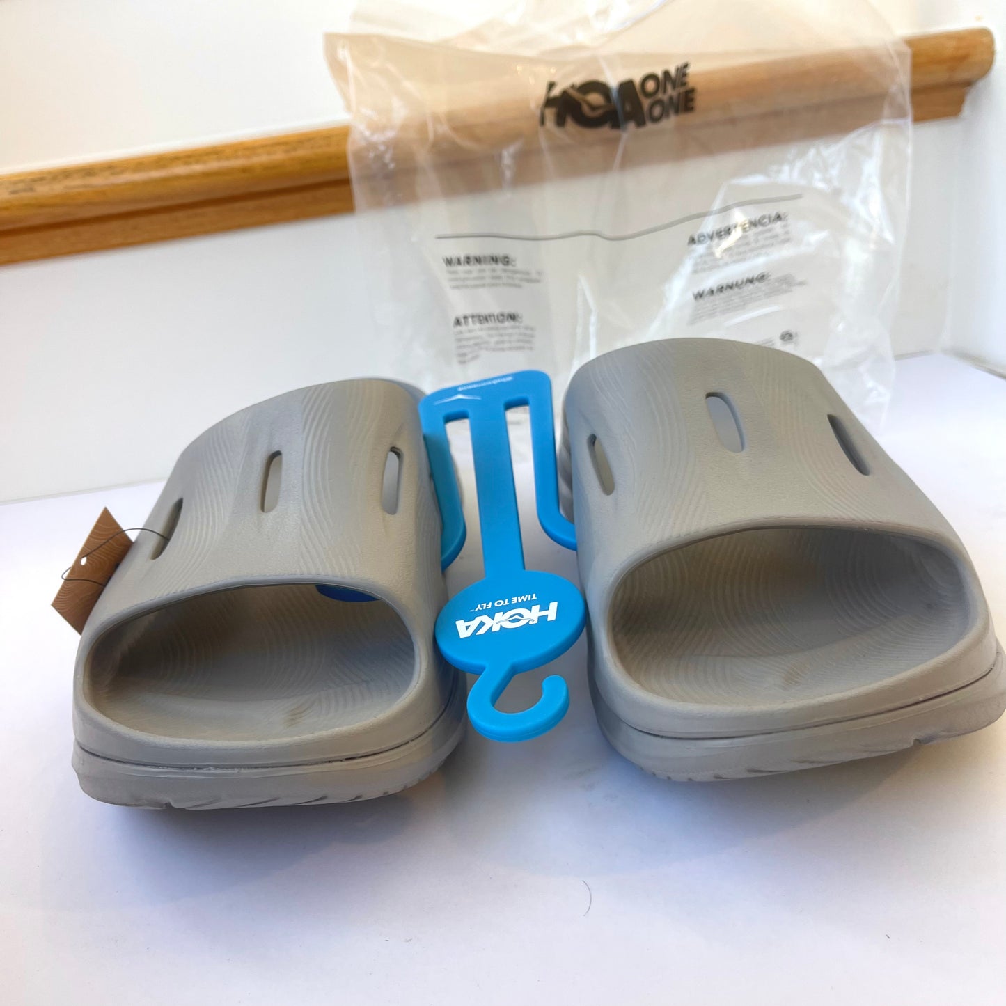 Hoka Ora 3 Recovery Slide Unisex in grey , Hoka One One NEW