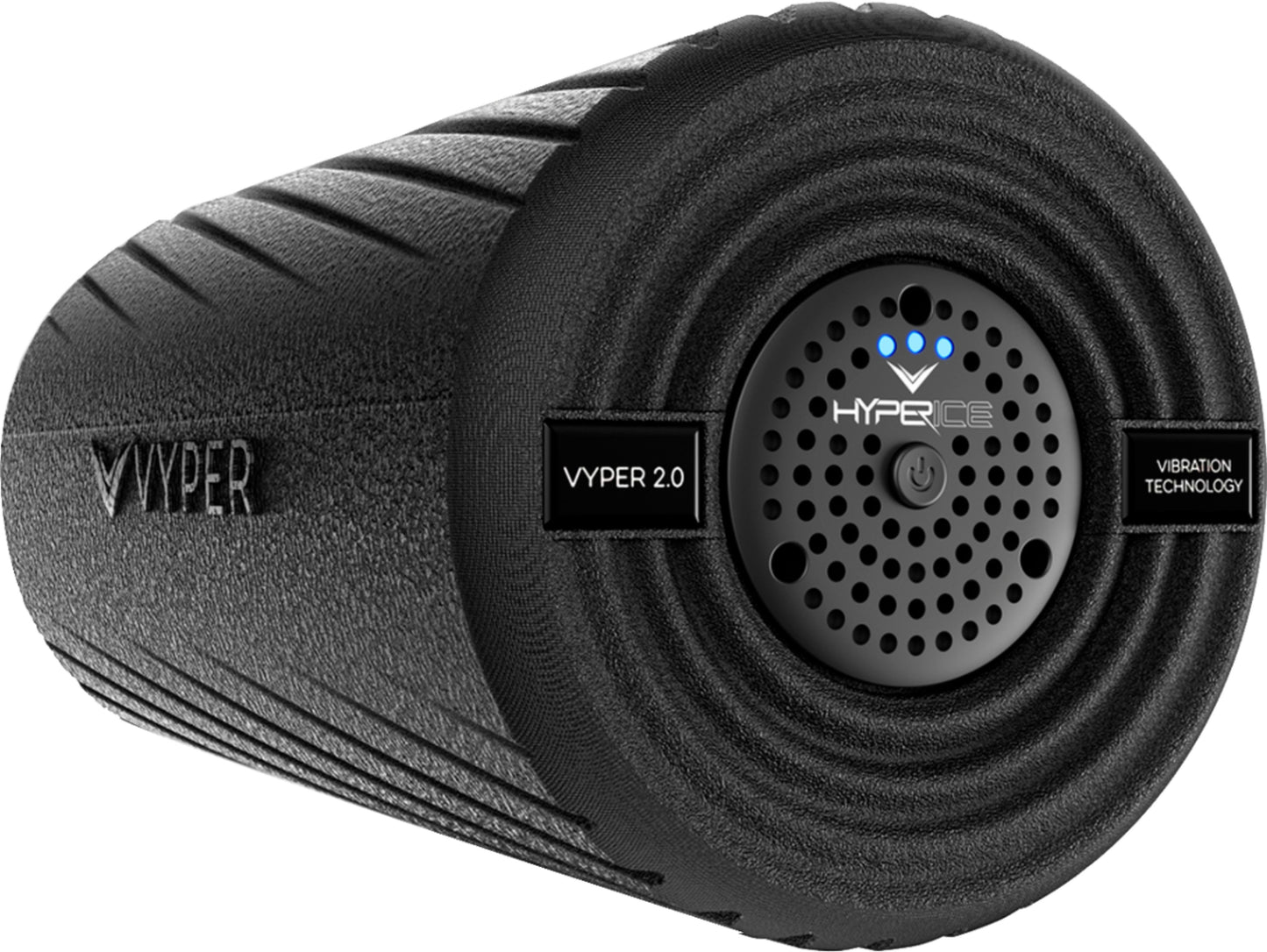 Hyperice Vyper 2.0 Vibrating Fitness Muscle Roller Black