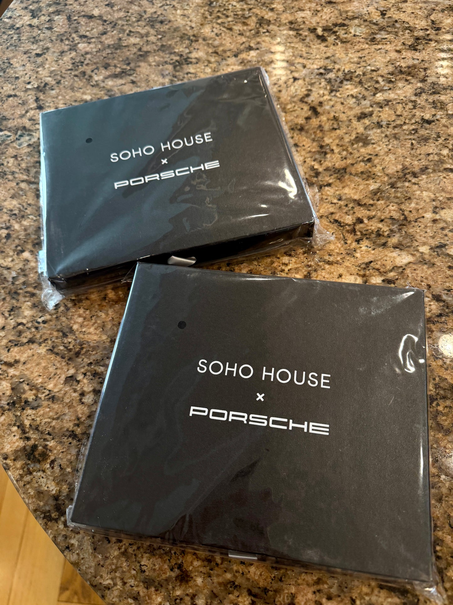 Porsche x Soho House Satin Blue Pasha Scarf Bandana