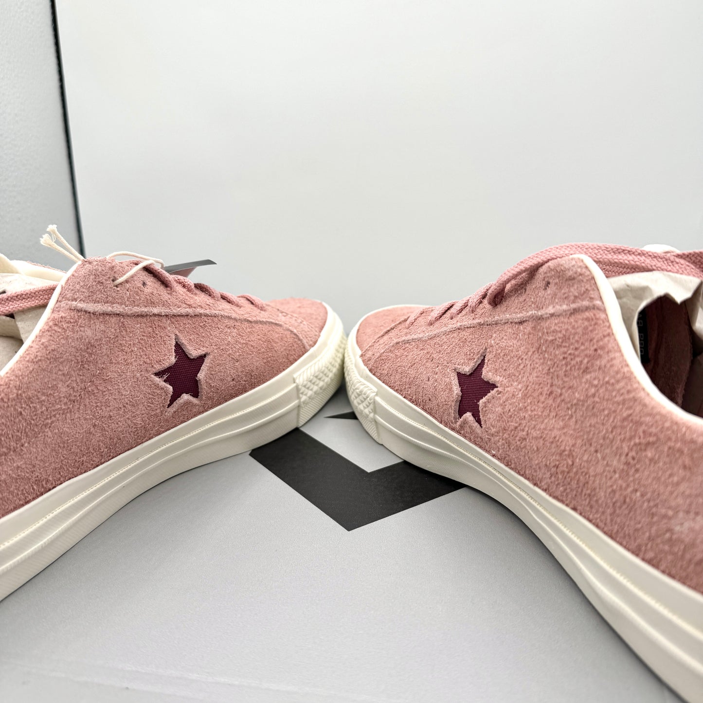 Converse One Star Pro OX Shoes Cherry Vision Canyon Dusk Pink Suede Leather