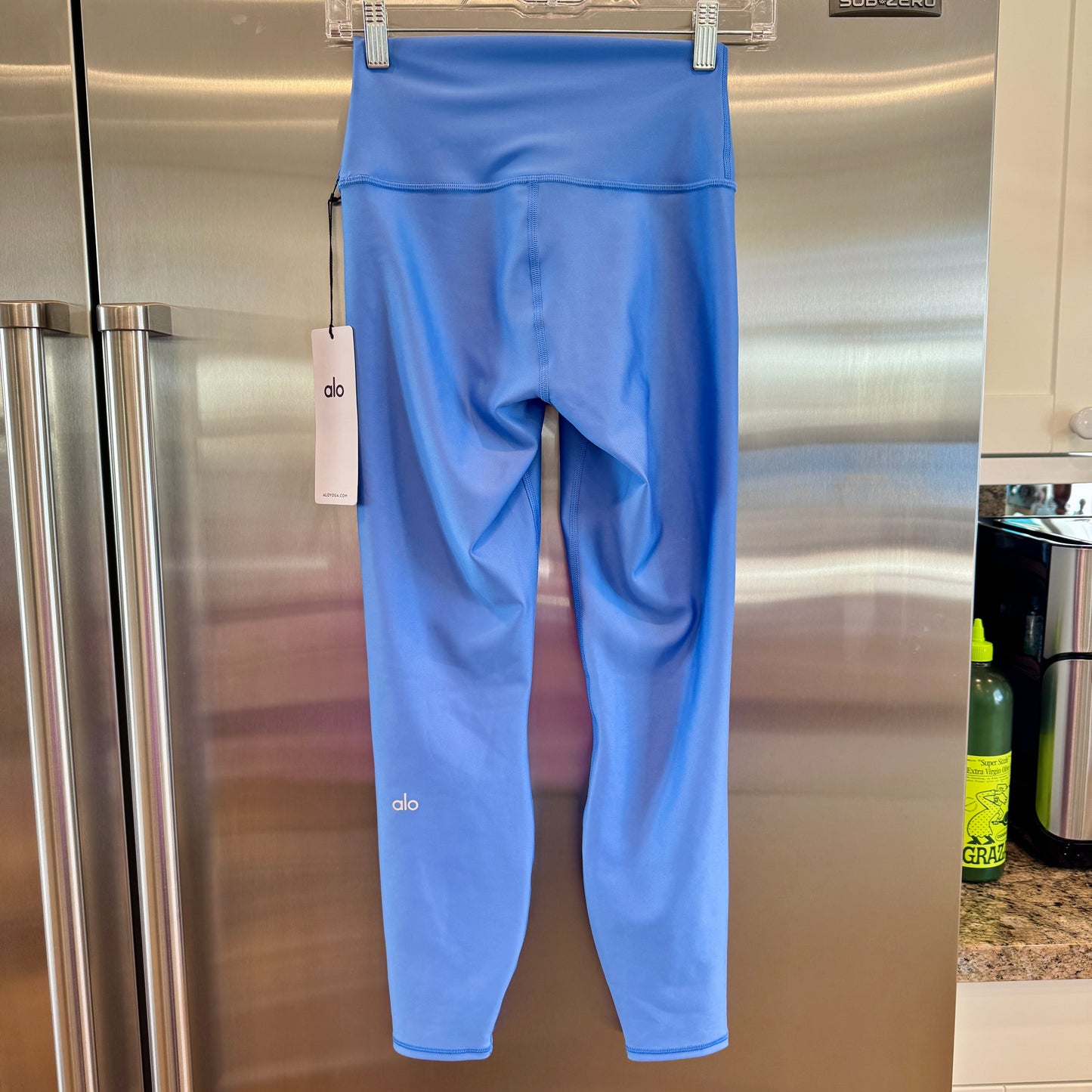 Alo 7/8 Airlift High Waist Legging - Crystal Clear Blue