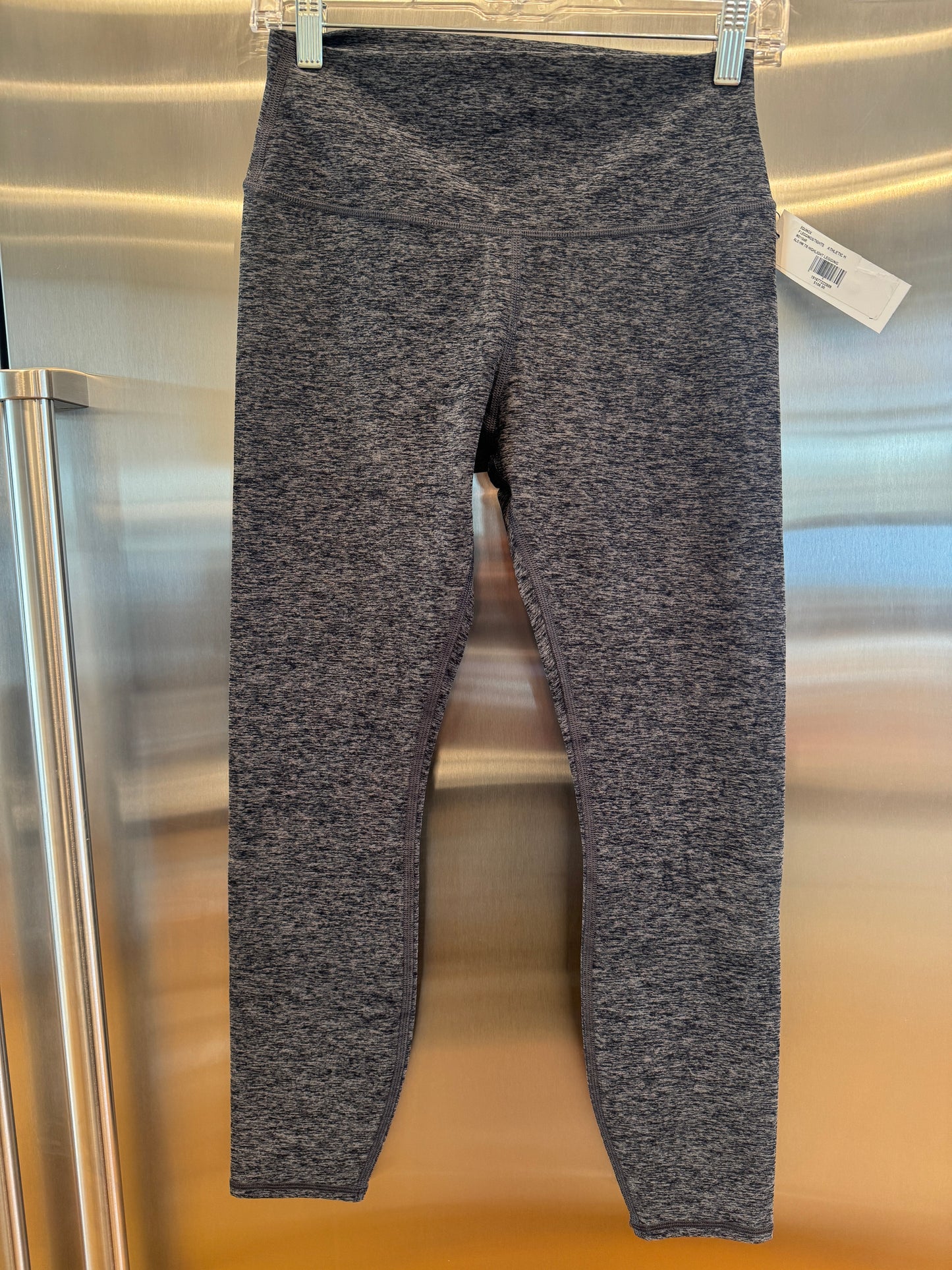 Alo Yoga Alosoft Highlight Leggings HW 7/8 Athletic Grey Heather
