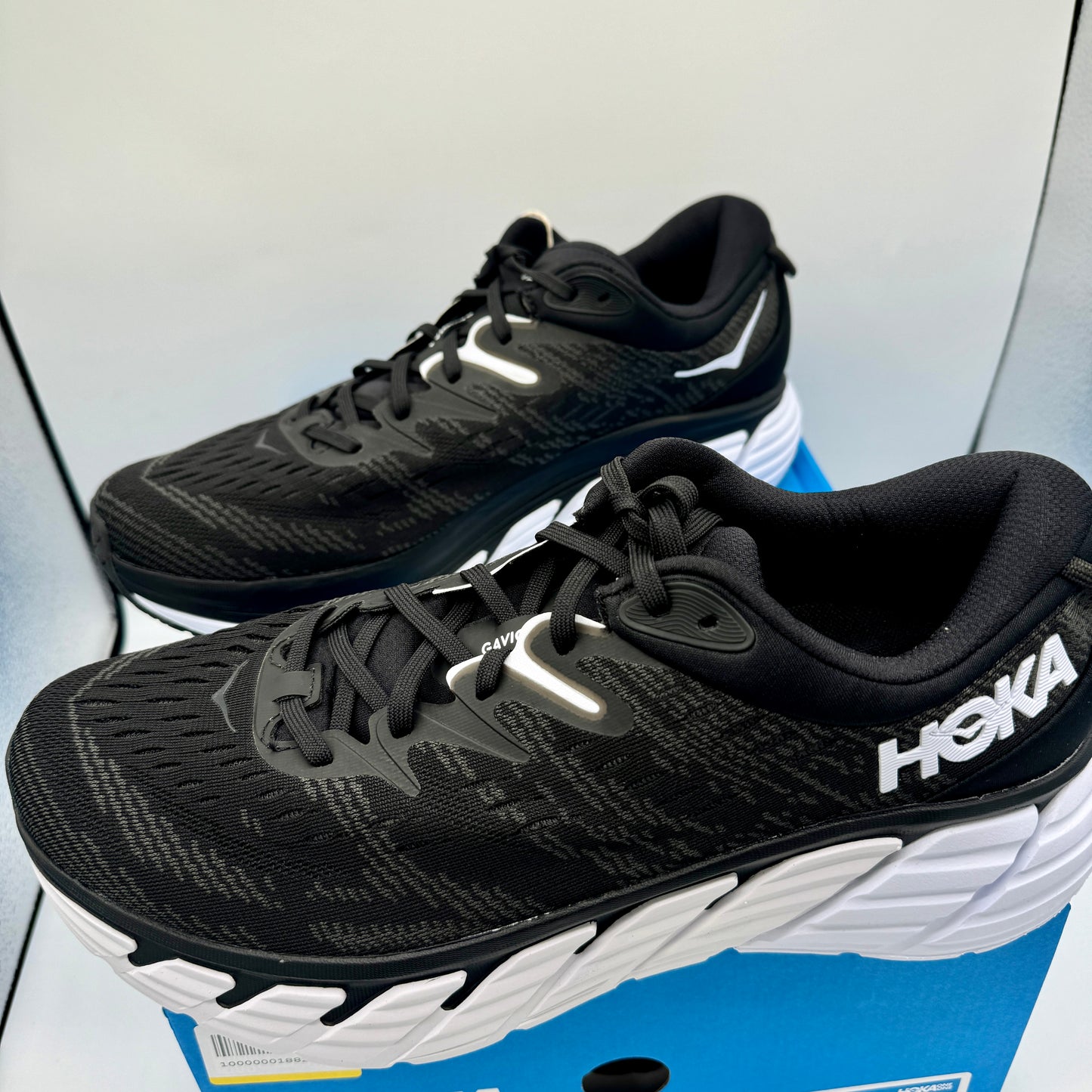 Hoka Gaviota 4 Women's Running Shoes black / white - cushioned