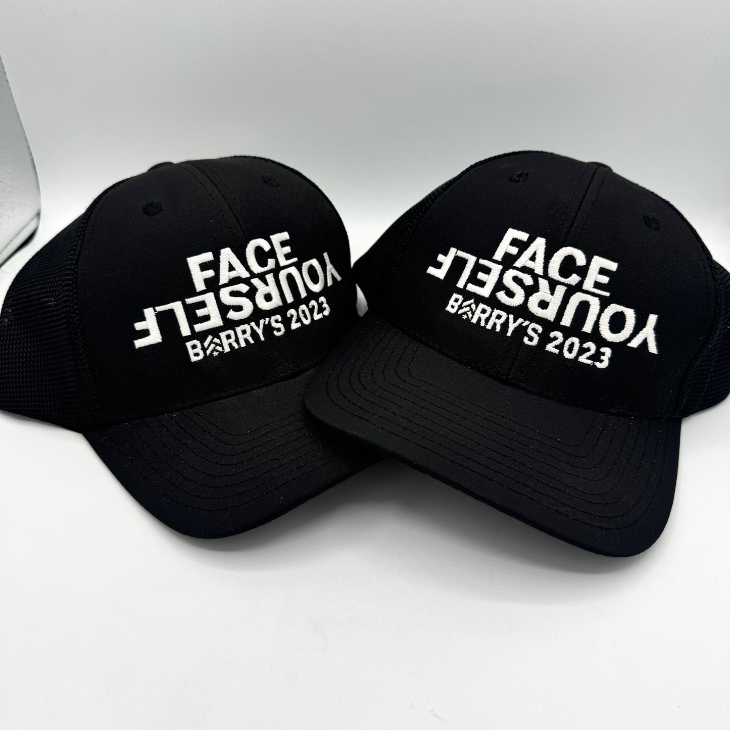 Barry’s Bootcamp BUNDLE Face Yourself Challenge 2023 Finisher Hats