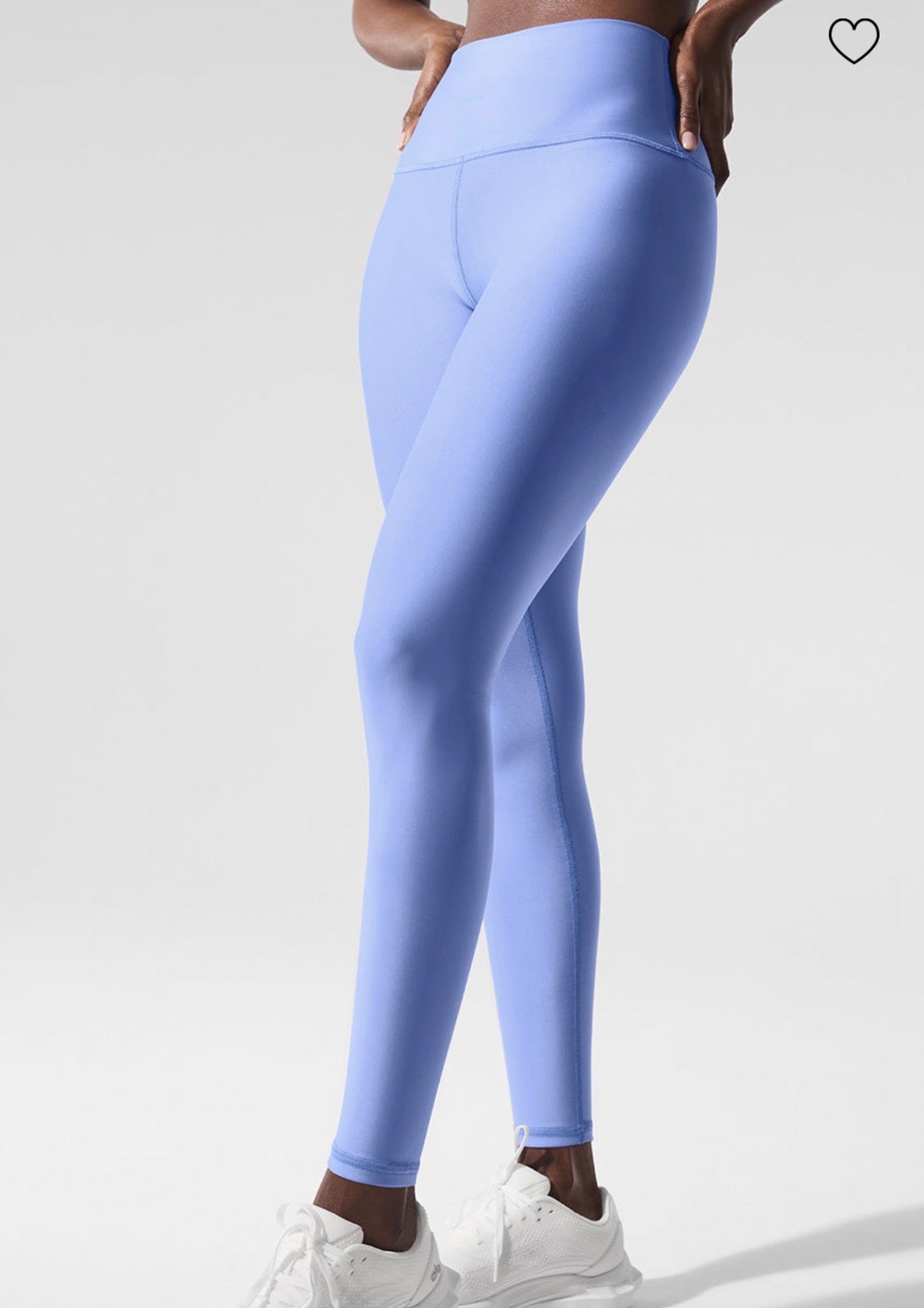 Alo 7/8 Airlift High Waist Legging - Crystal Clear Blue