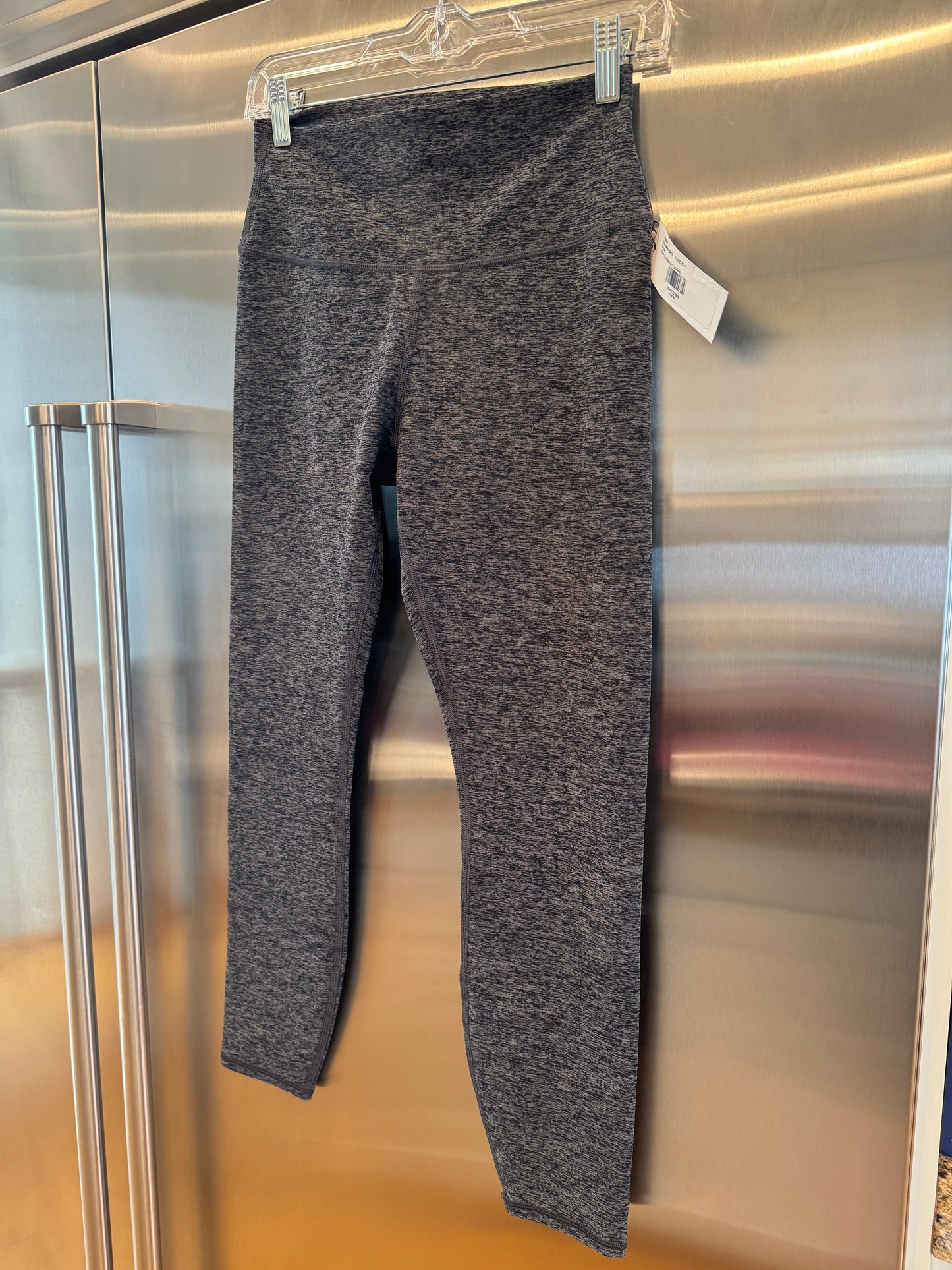 Alo Yoga Alosoft Highlight Leggings HW 7/8 Athletic Grey Heather