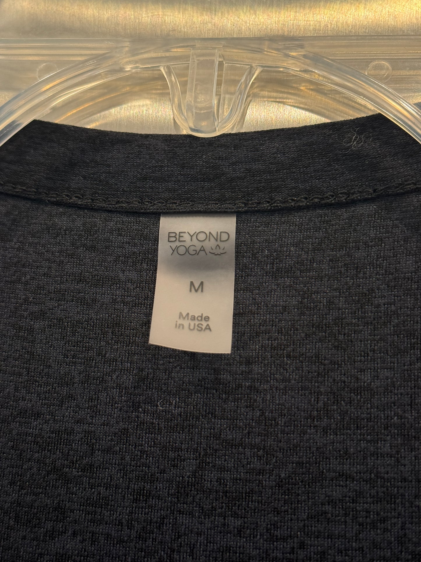 Beyond Yoga Featherweight Keep It Moving Tank Top in Darkest Night Black - Women’s