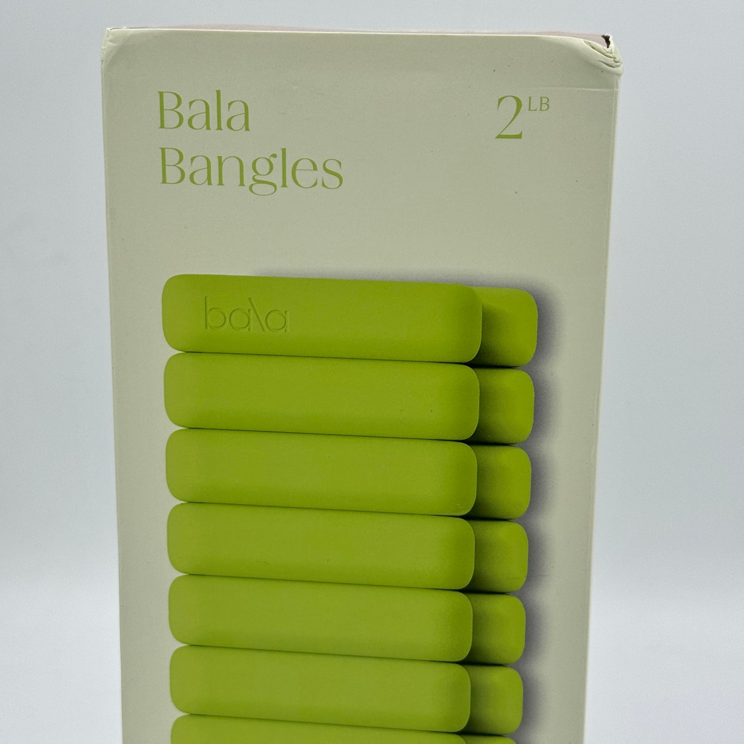 Free People x Bala Bangles 2 Lb Each Kiwi Green Ankle Wrist Weights Movement