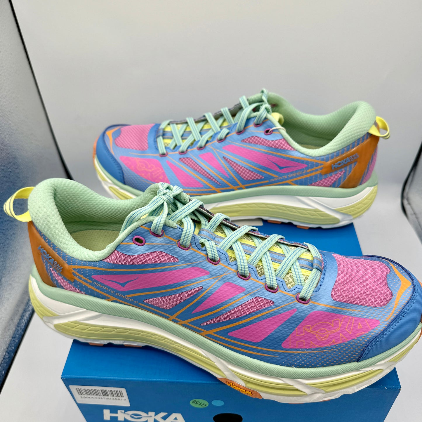 Hoka Mafate Speed 2 U UNISEX Running Shoes in Cyclamen All Aboard Multicolor