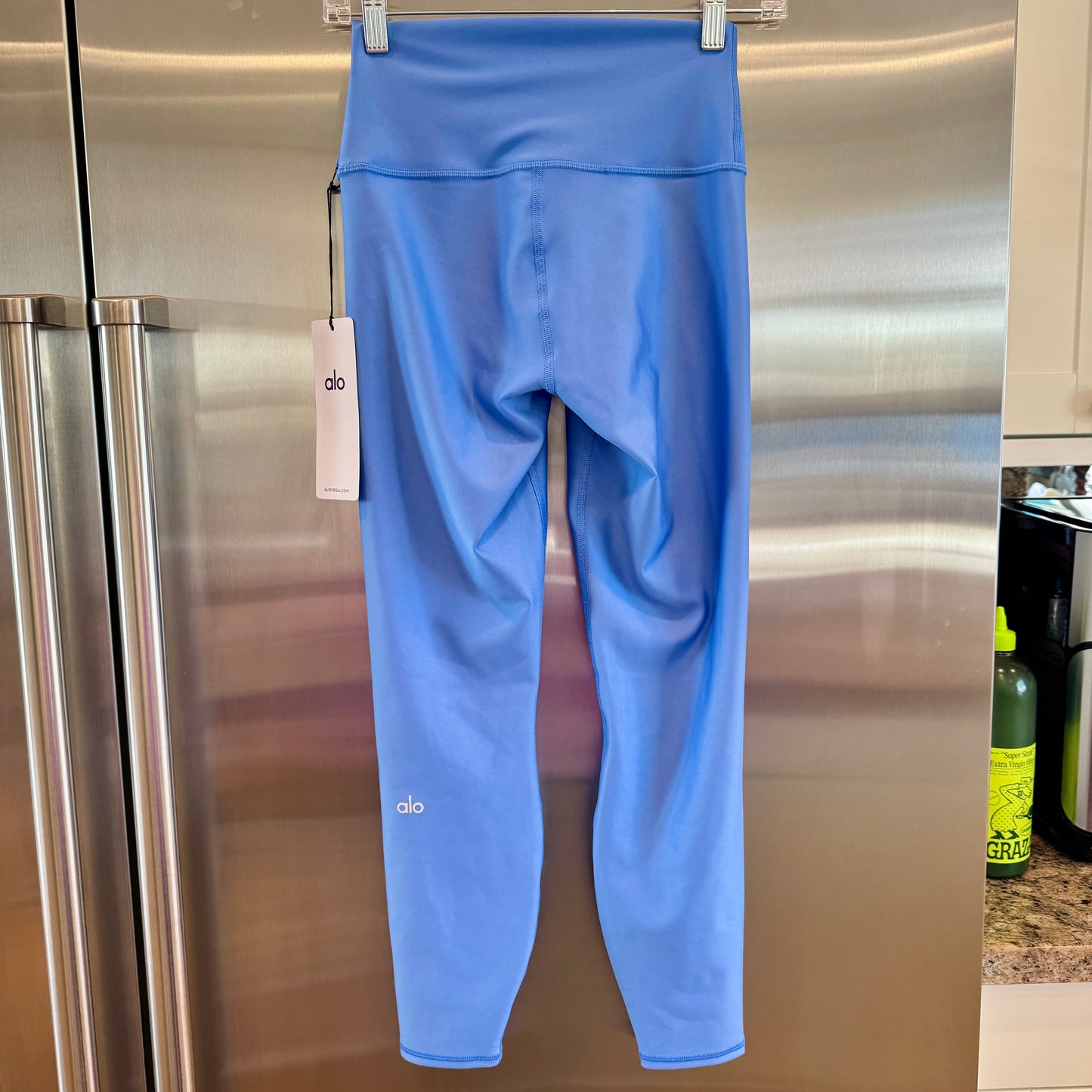 Alo 7/8 Airlift High Waist Legging - Crystal Clear Blue