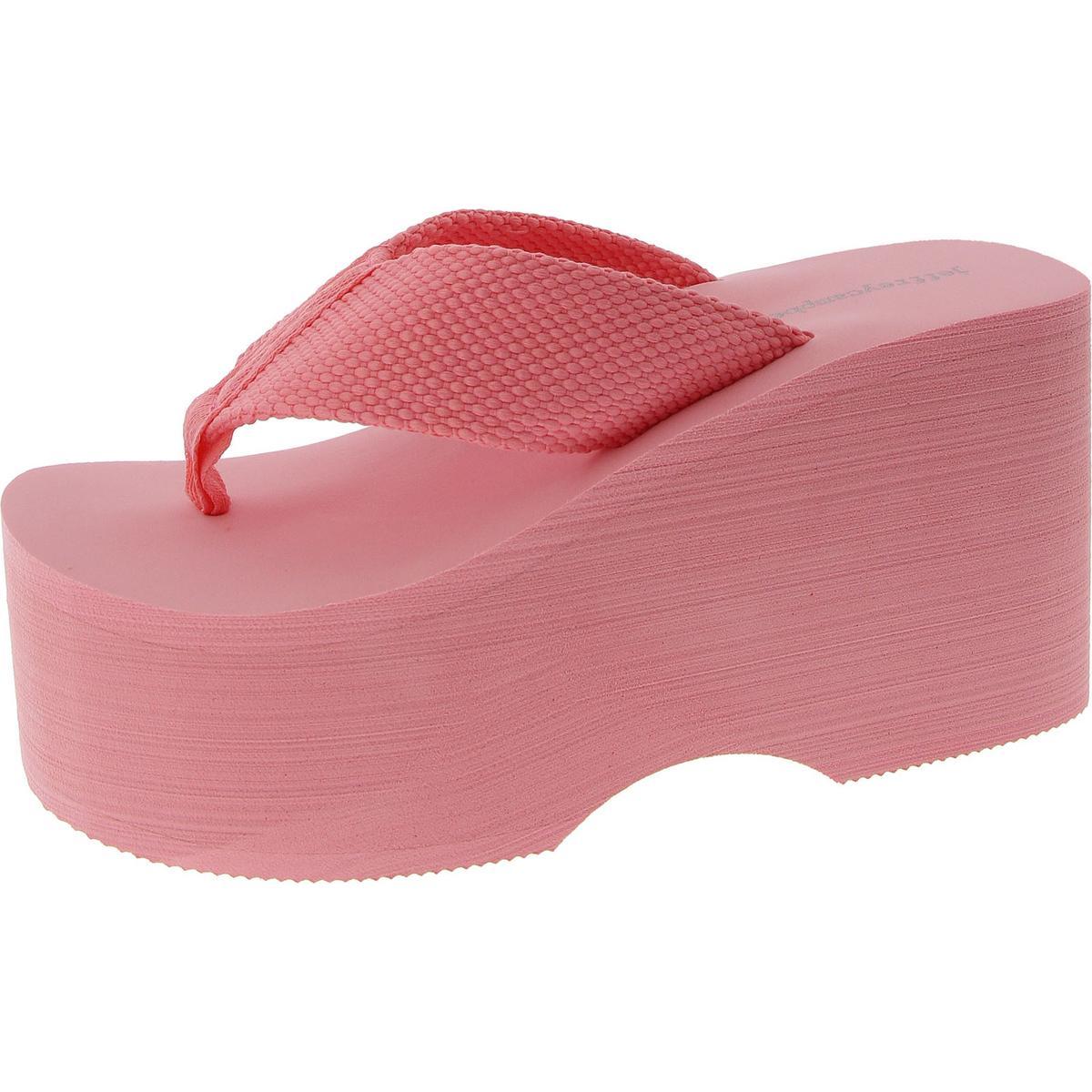 Jeffrey Campbell BUNDLE (2 Pairs) Wavin Platform Sandals Pink