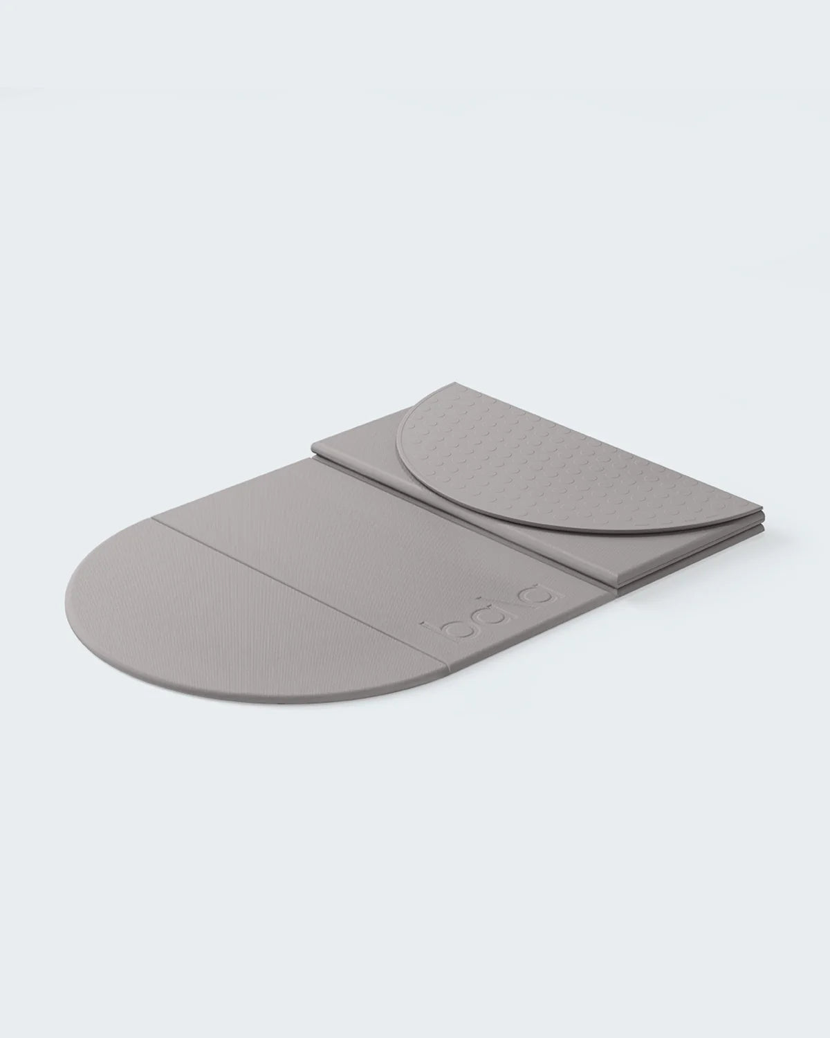 Bala Compact Mat in Charcoal Grey , Stackable Fitness / Yoga Mat 12mm