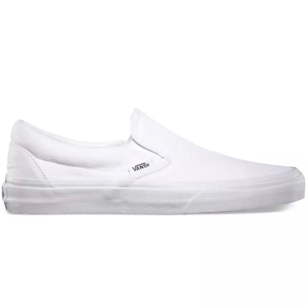 Vans Classic Slip-On Sneakers in all white , kids shoes brand NEW