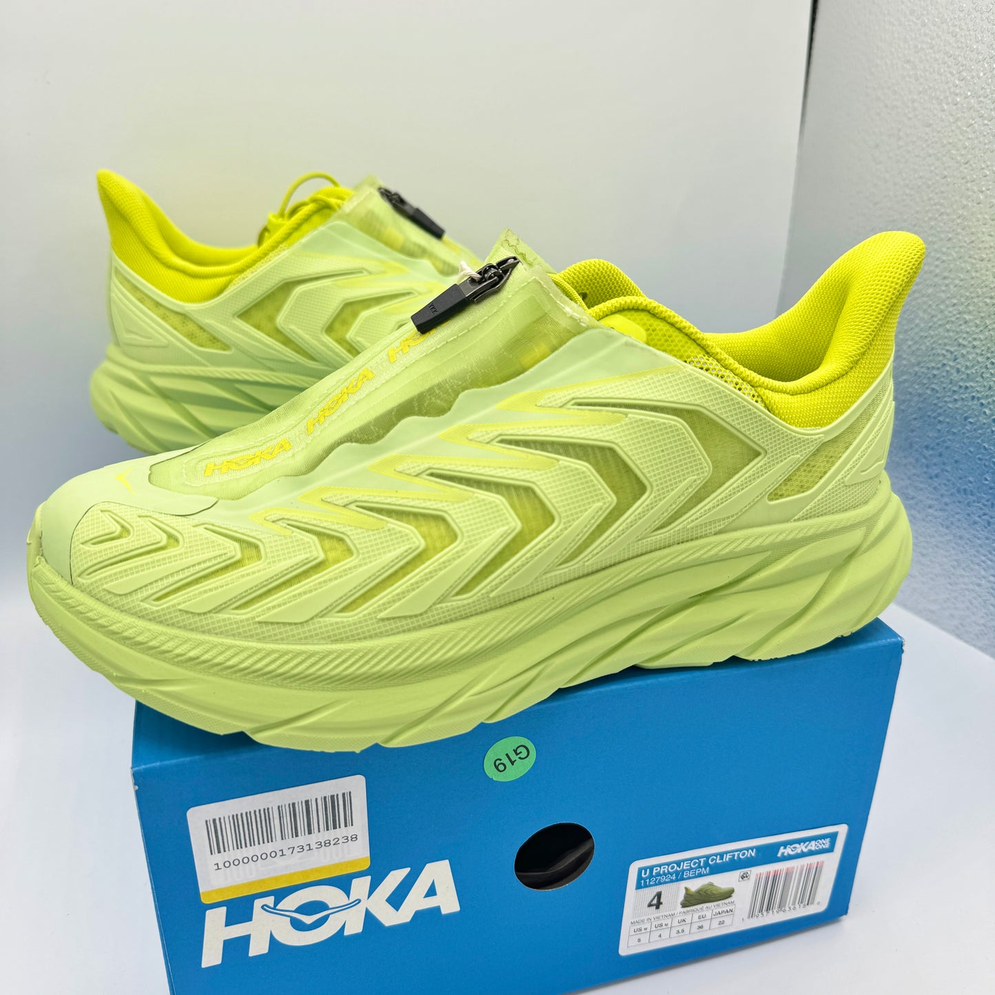 Hoka Project Clifton Butterfly Evening Primrose Unisex Sneaker Shoes BEPM