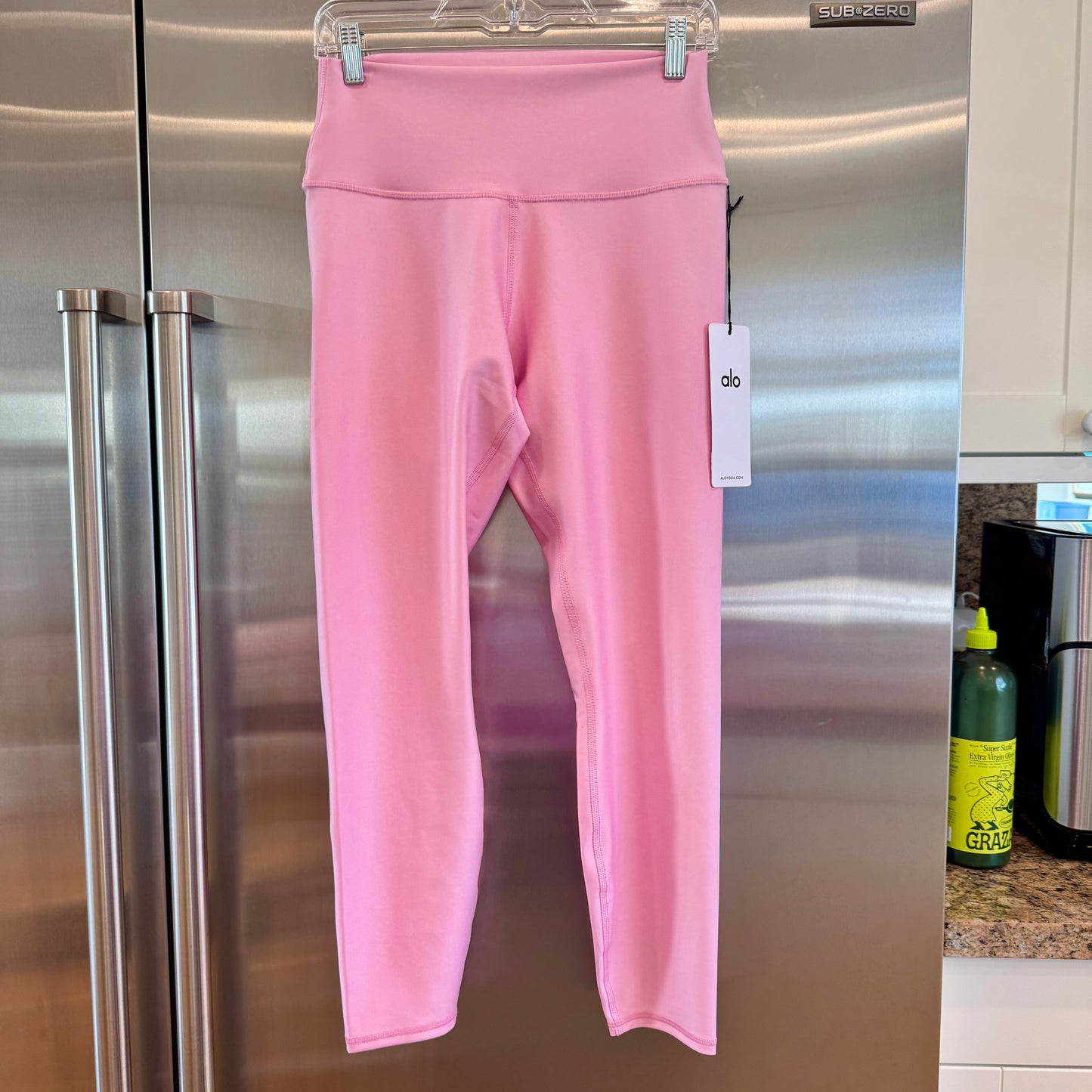 Alo 7/8 Airlift High Waist Legging - Sweet Pink