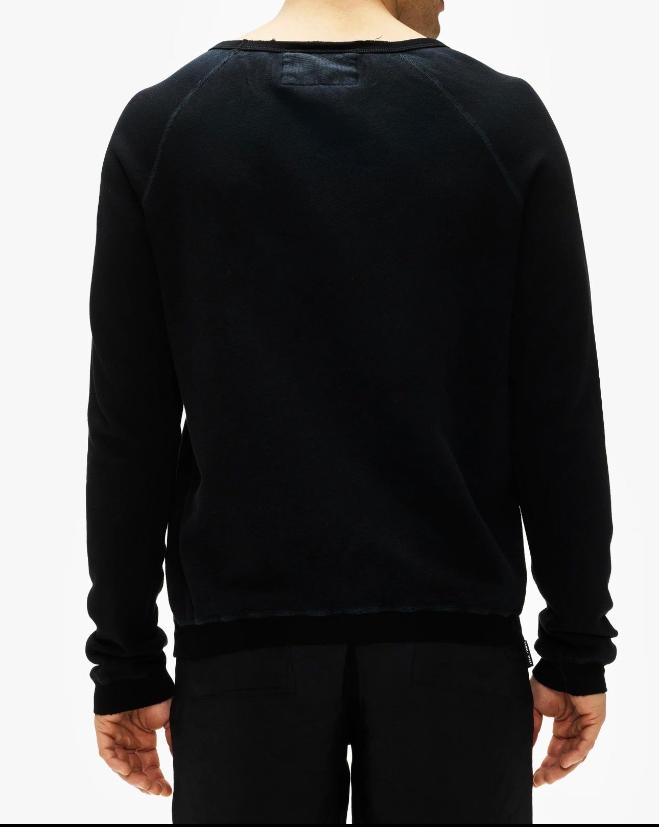 Freecity Unisex Crewneck Sweatshirt- Black / Yellow
