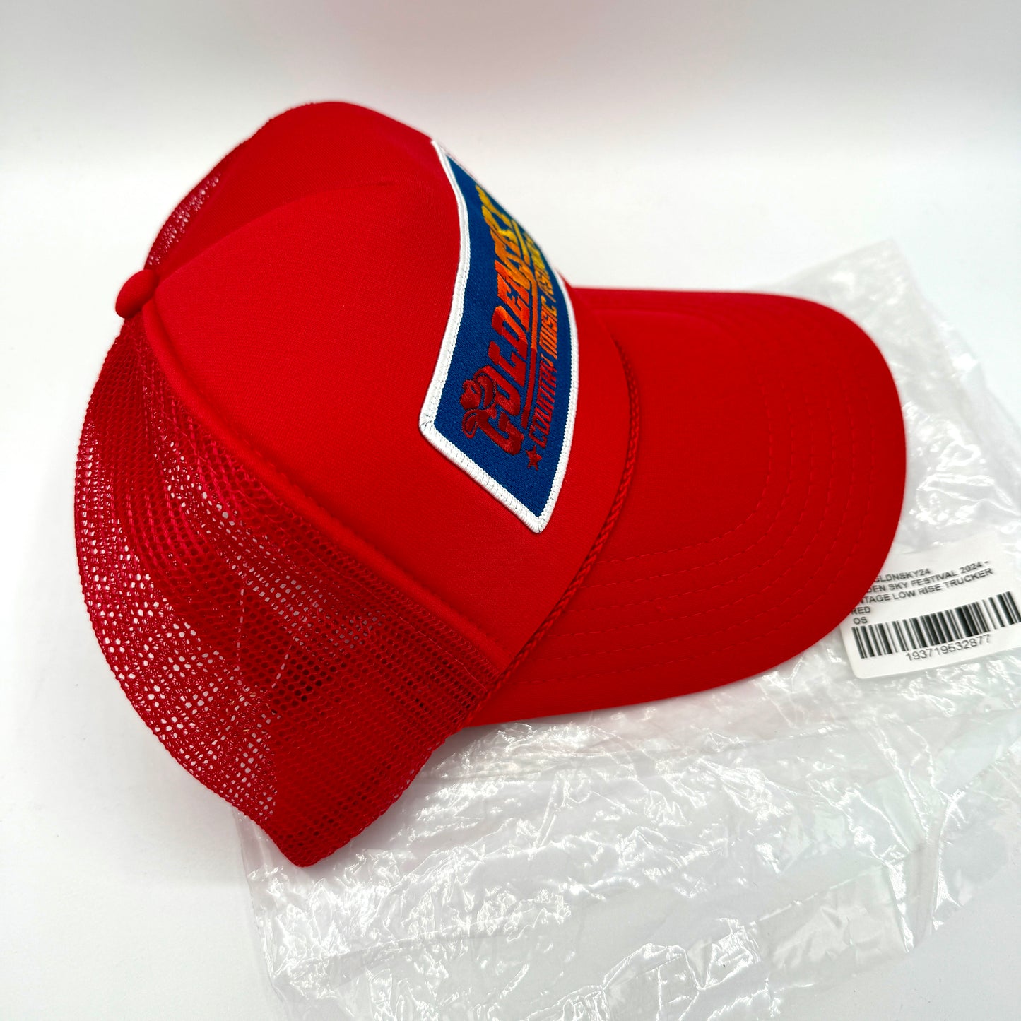 Aviator Nation Golden Sky 2024 Festival Trucker Hat Cap Red Country Music