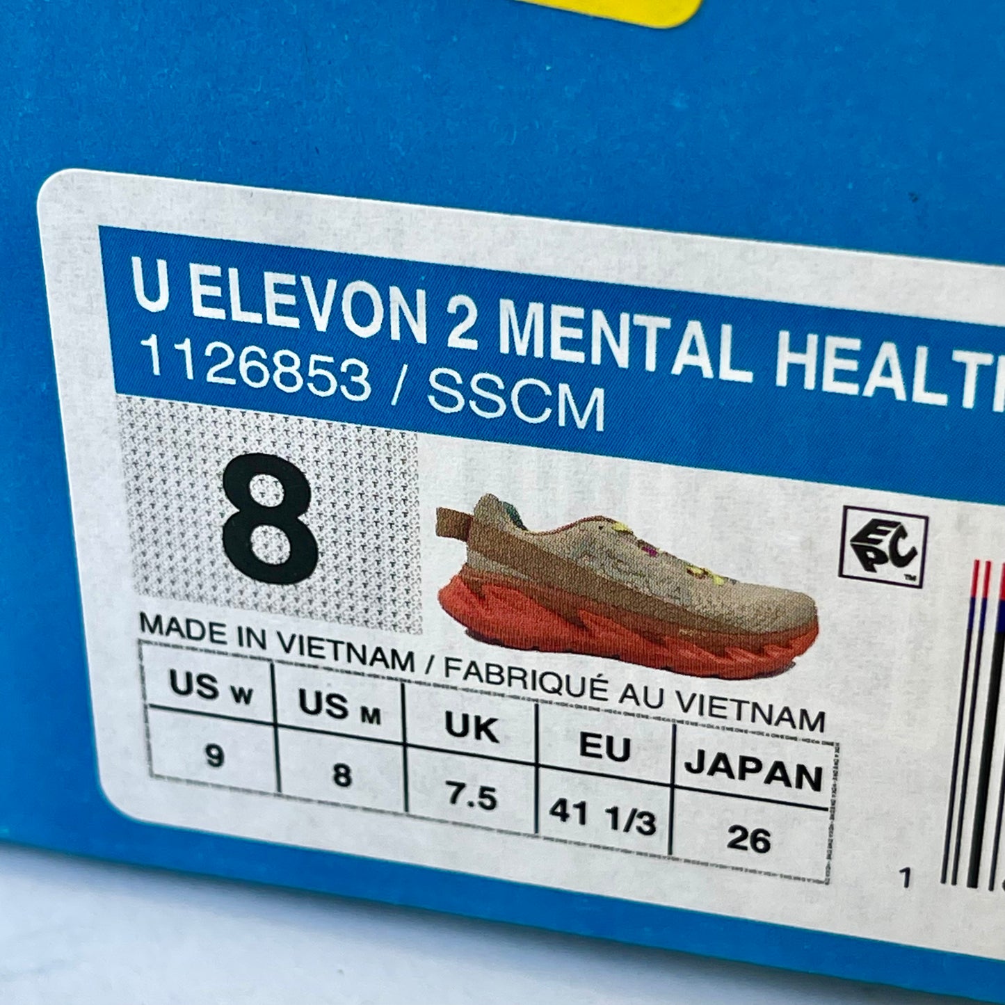 Hoka Elevon 2 Running Shoes Mental Health Sneakers Unisex Hoka One One