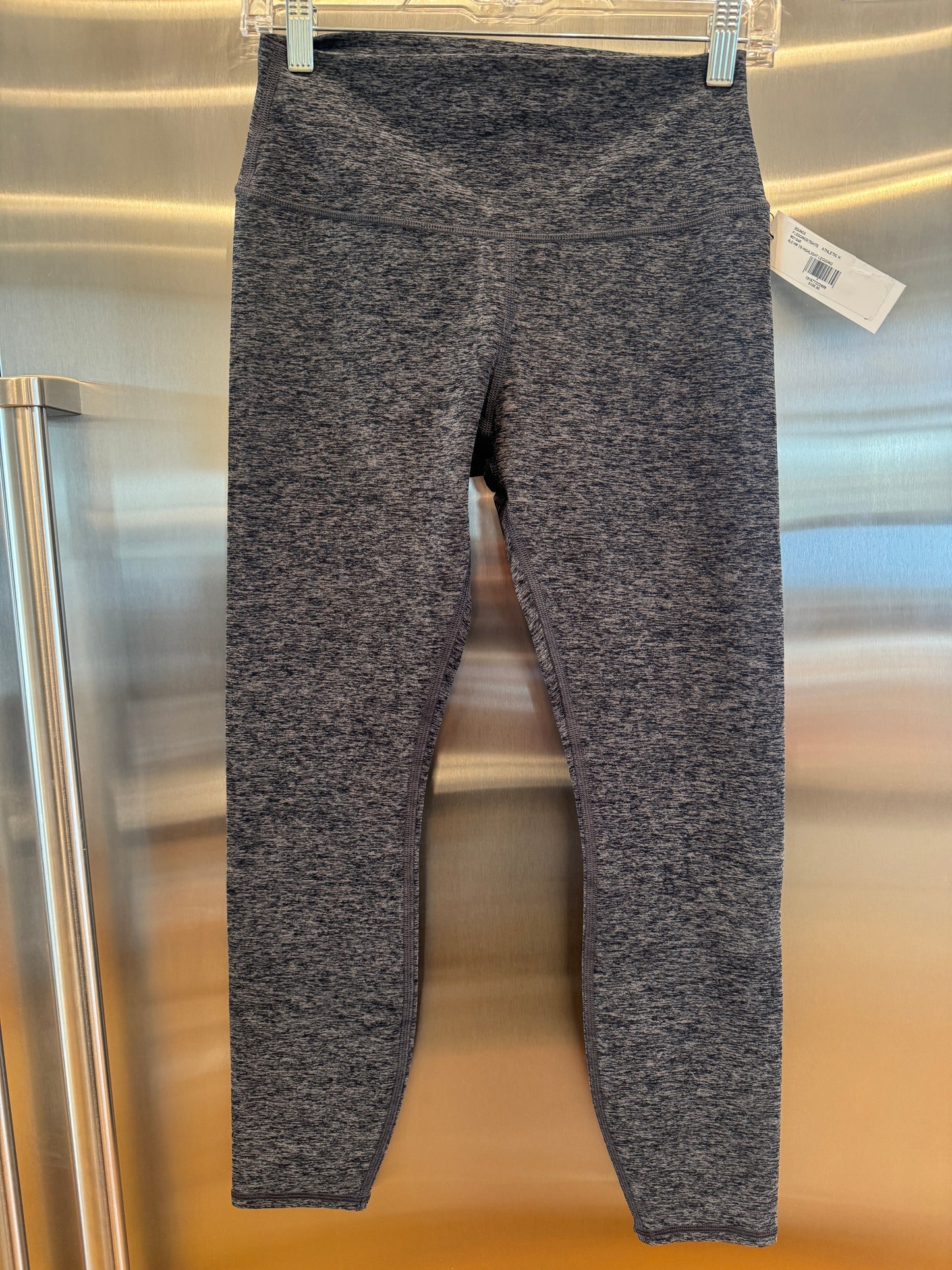 Alo Yoga Alosoft Highlight Leggings HW 7/8 Athletic Grey Heather