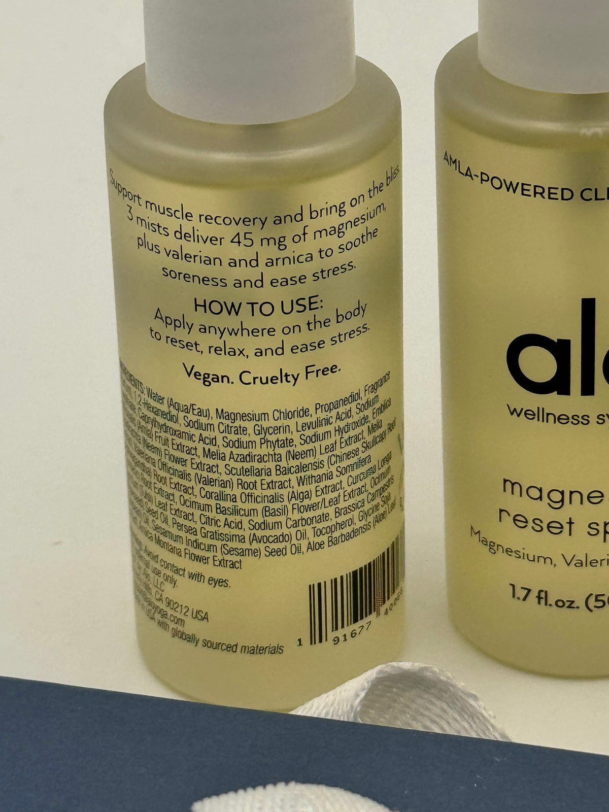Alo Wellness BUNDLE (4) Magnesium Sprays, (2) Gift Bags, (1) Wellness Discovery Satchet Kit