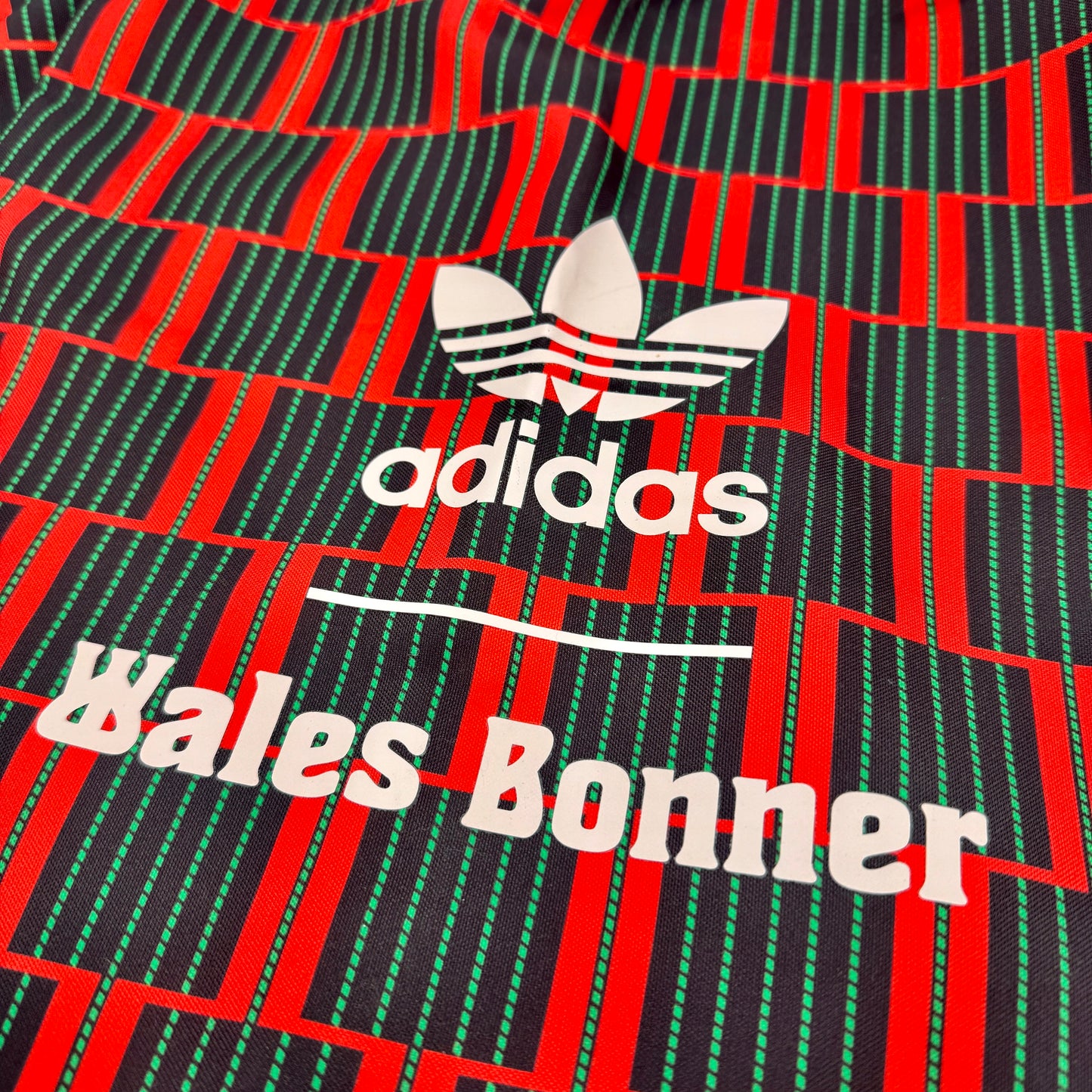 (2) Wales Bonner x Adidas Footwear Dustbags Samba Collab in Multi Red Pattern , Brand New Unused