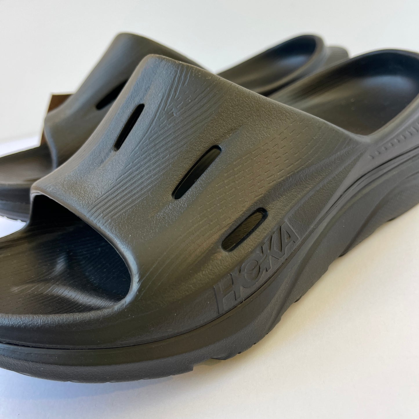 Hoka Ora 3 Recovery Slides Unisex in Black , Hoka One One NEW Sandal Shoes