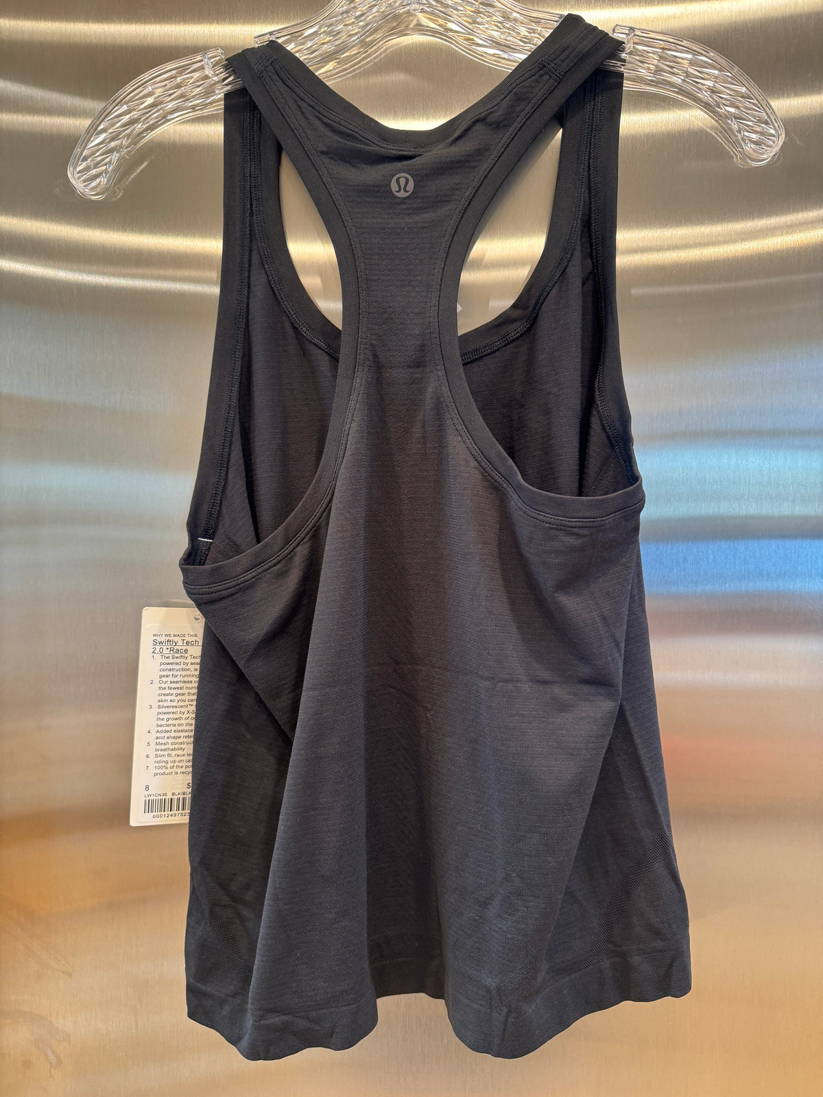 Lululemon Swiftly Tech Racerback 2.0 Tank Top - Race Length in Black