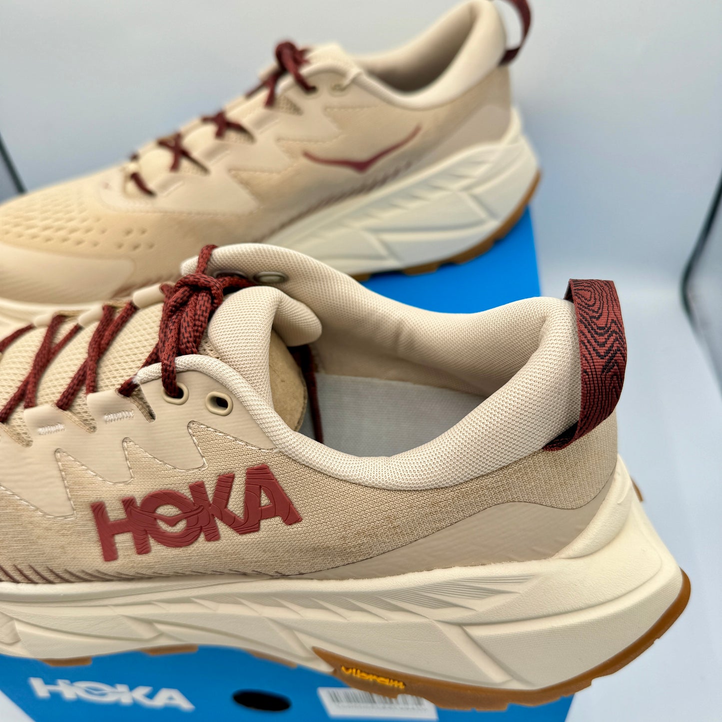 Hoka Skyline Float X Shifting Sands Beige Hiking shoes Unisex trail running