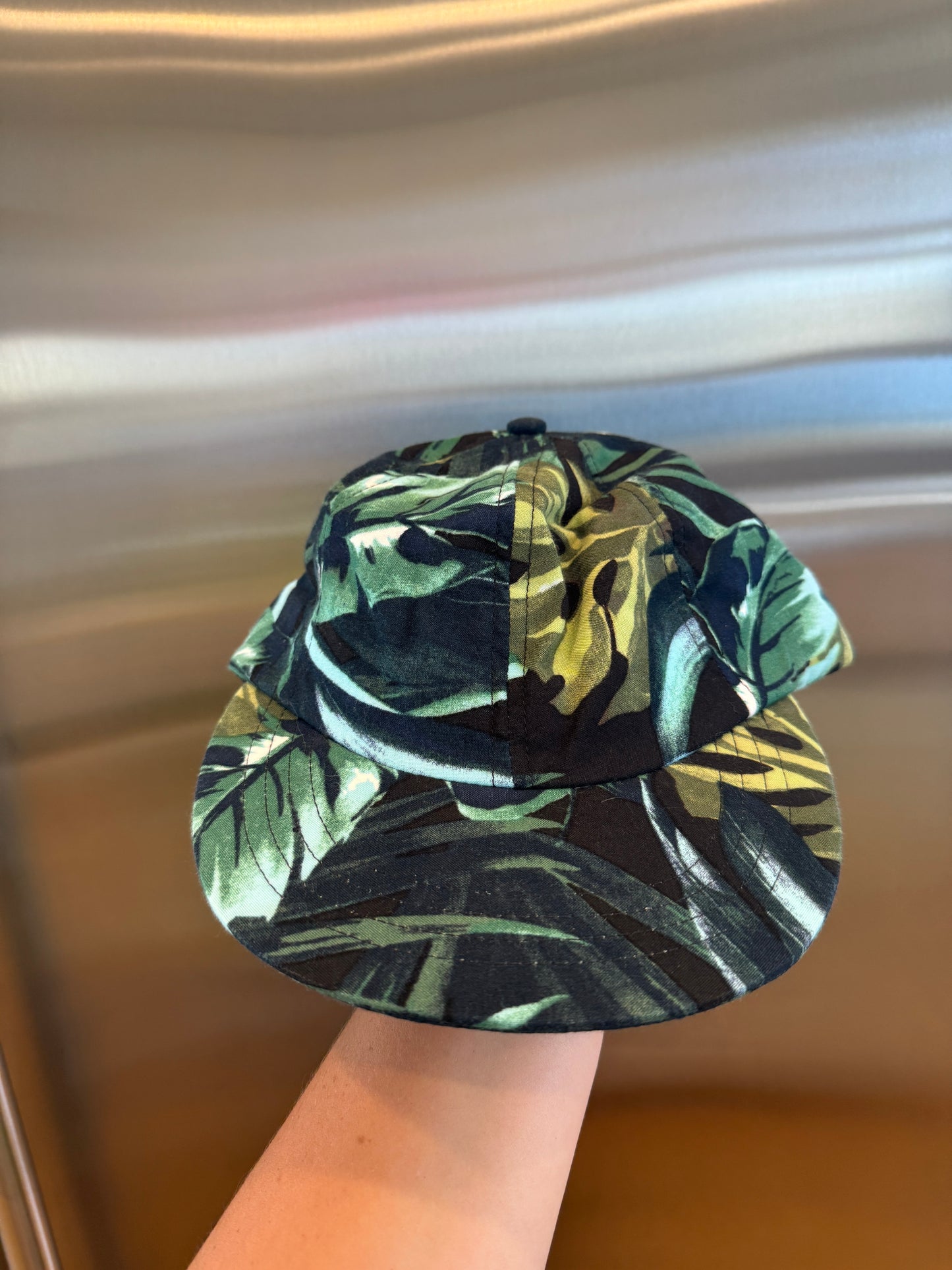 American Apparel Jungle Forest Hat , Green Leaf * Pre-Owned *