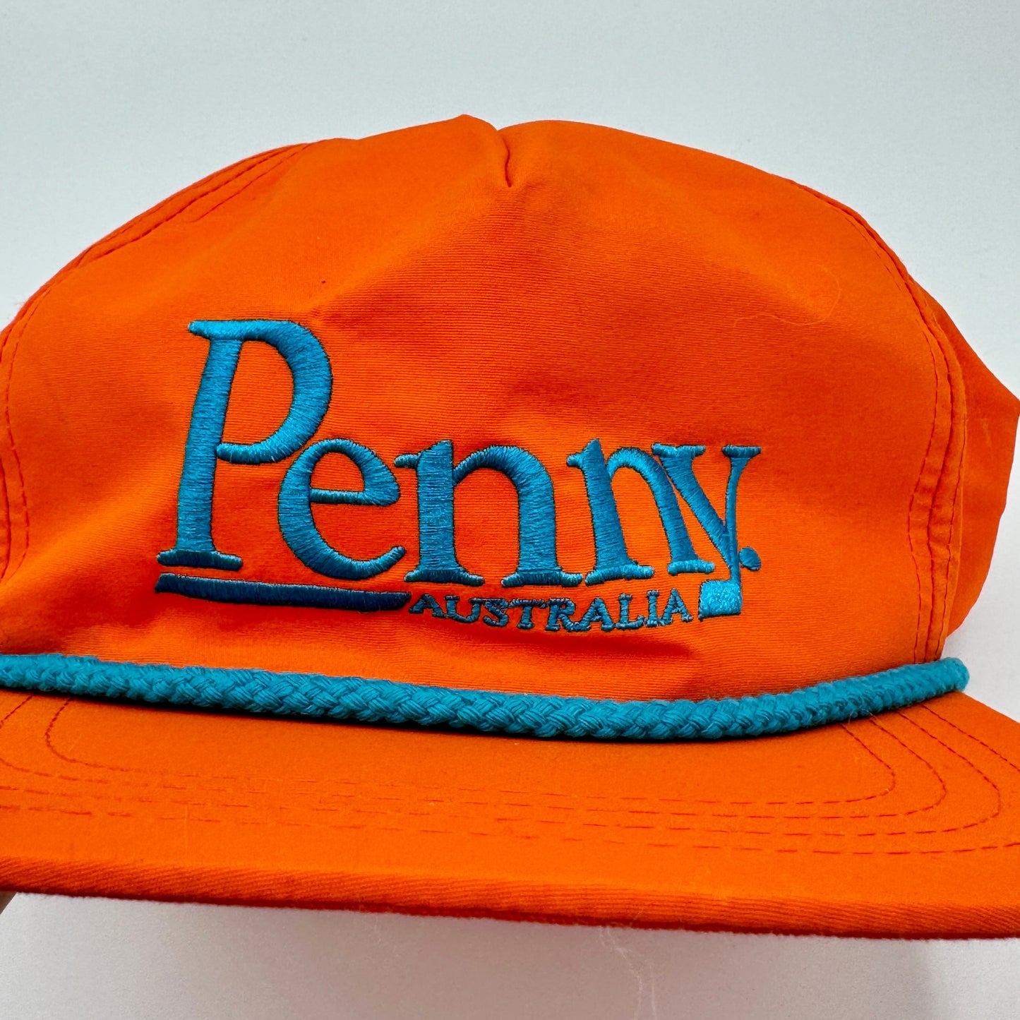 Penny Skateboards Orange Hat with blue embroidery New with tag