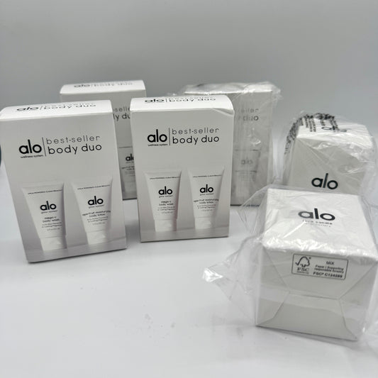 Alo Yoga BUNDLE Wellness Minis - Love Candle, Bodywash, Lotion