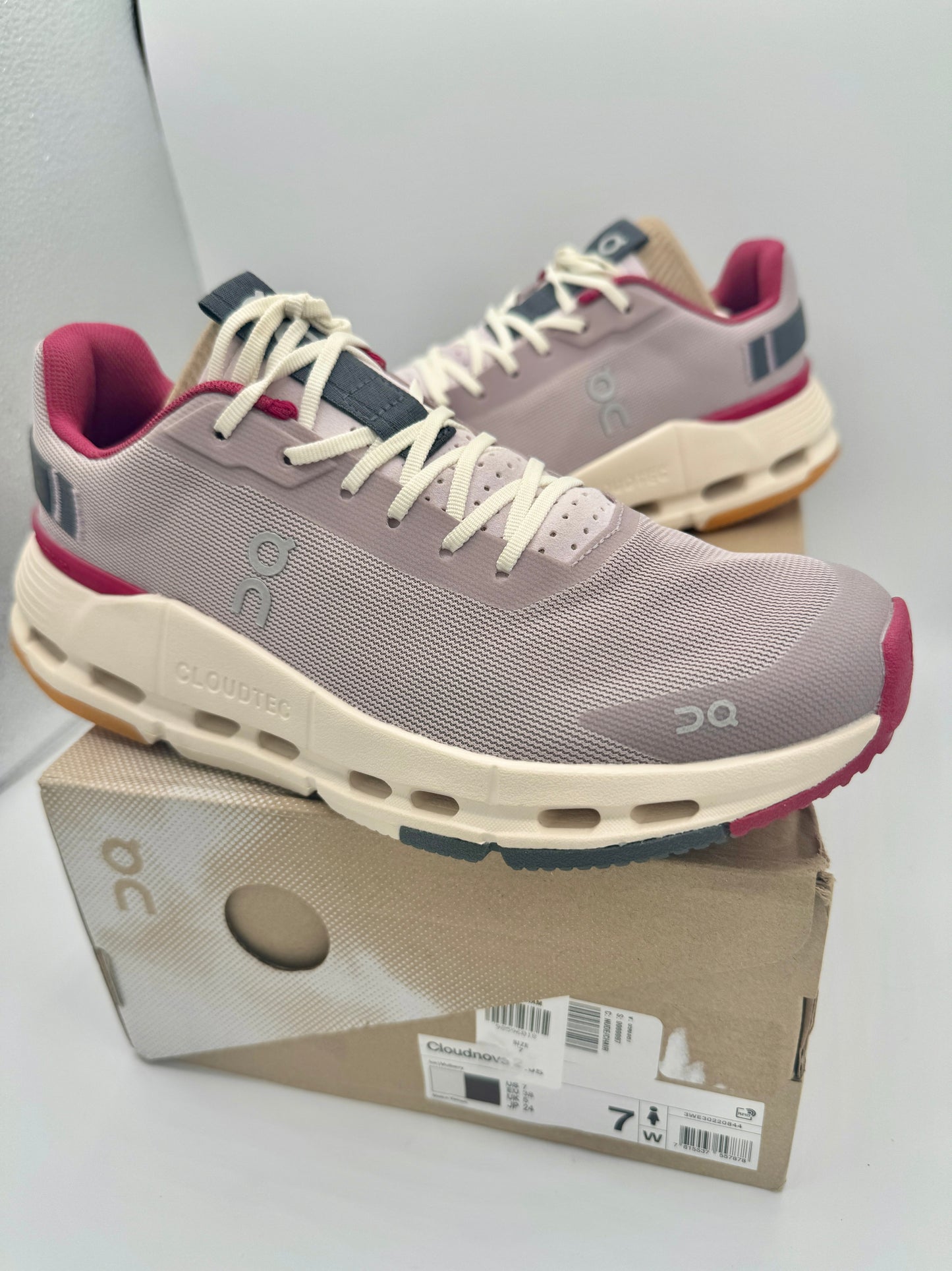 On Cloudnova Form 2 Sneakers Women’s Running Shoes - Fade / Orchid