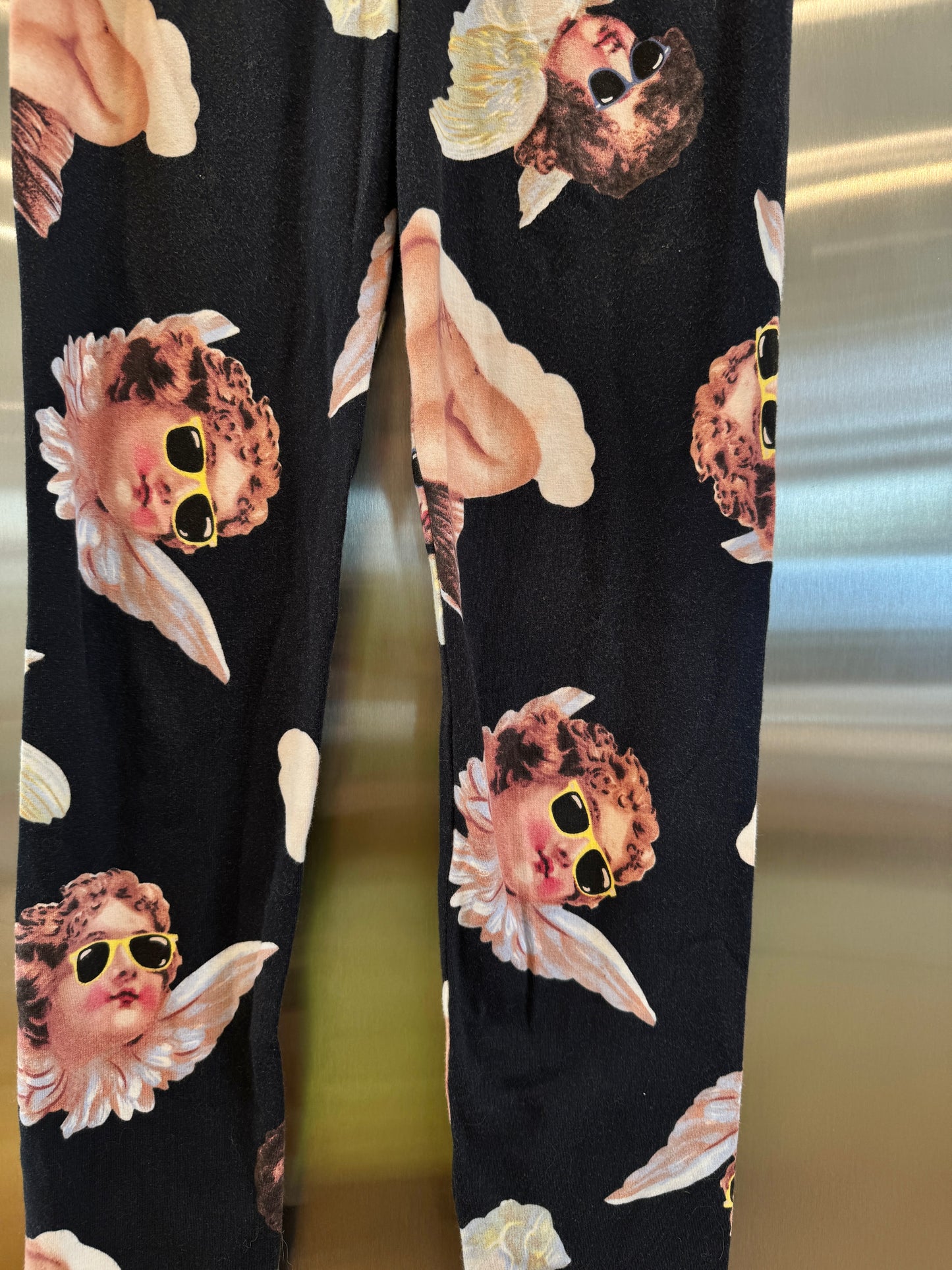 Joyrich Cherub Cupid Leggings Cotton * Pre-Owned *