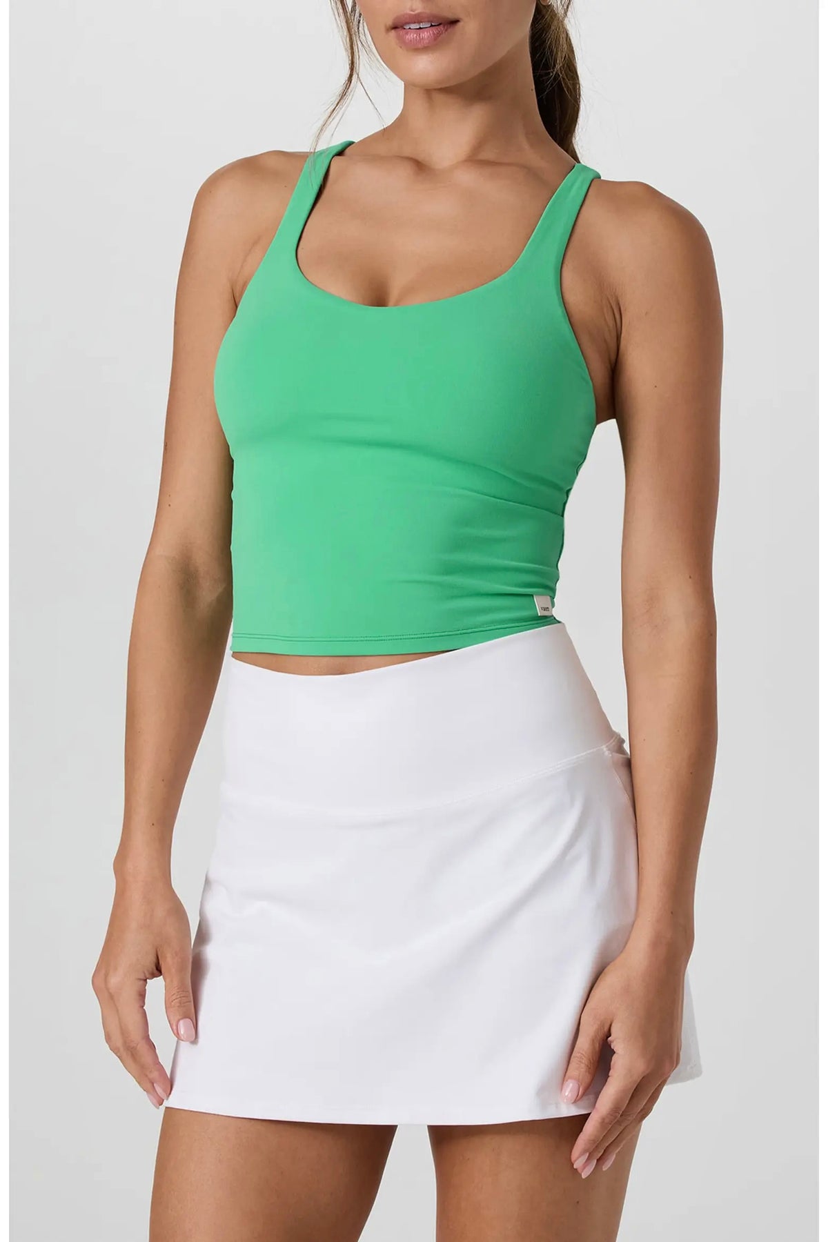Vuori SL Dynamic Tank Top in Light Bergamot Green