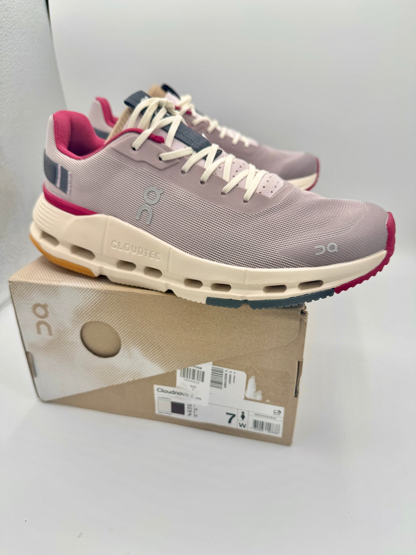 On Cloudnova Form 2 Sneakers Women’s Running Shoes - Fade / Orchid