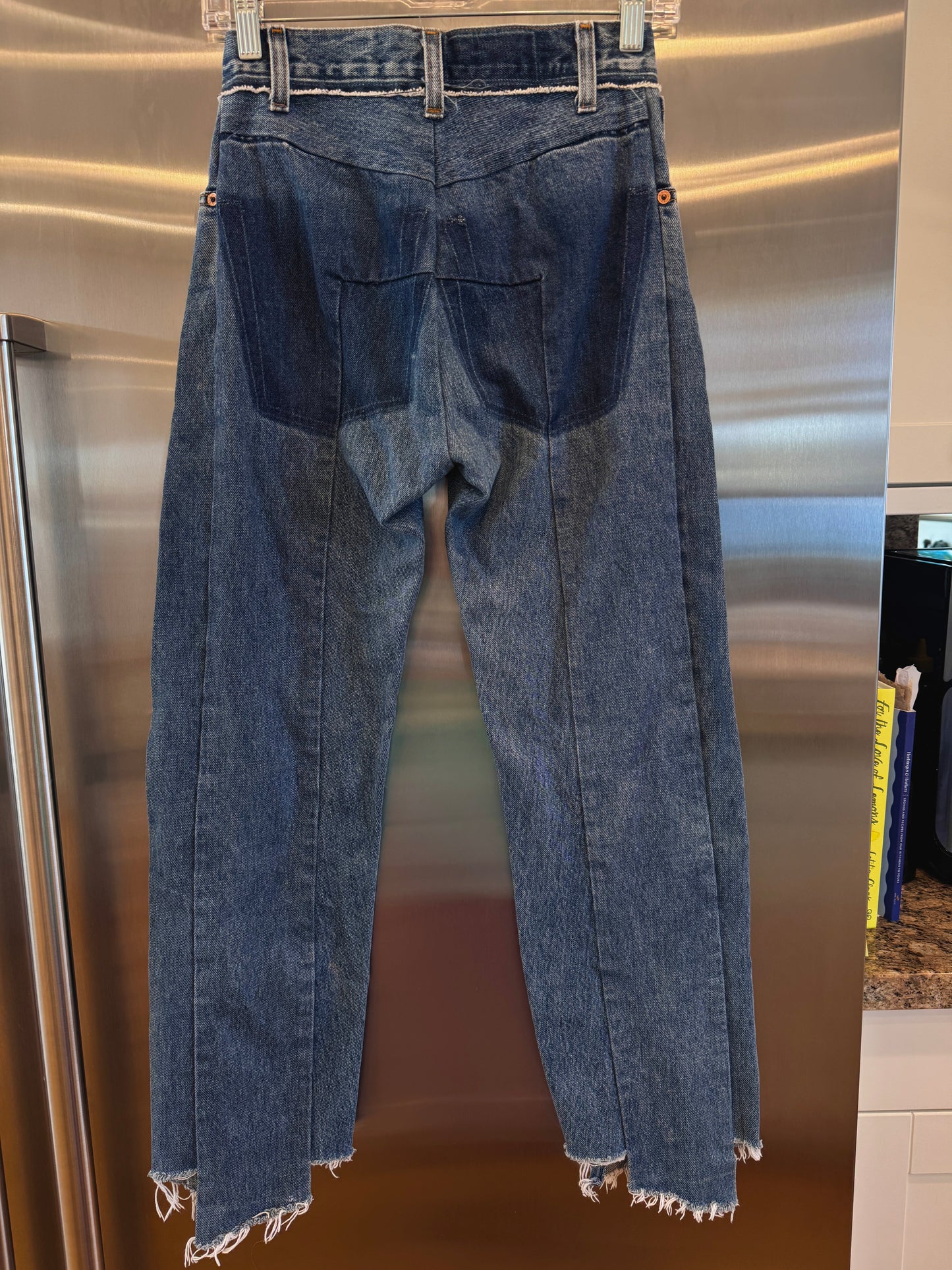Vetements reconstructed denim pants Levi’s jeans denma size extra small womens