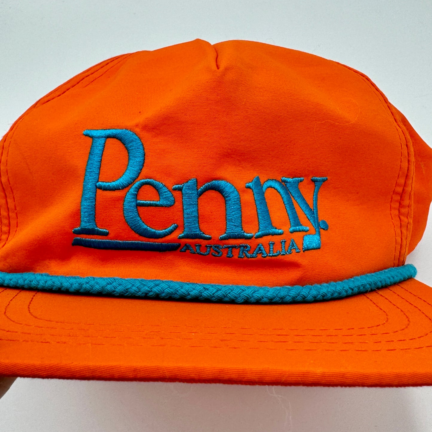 Penny Skateboards Orange Hat with blue embroidery New with tag