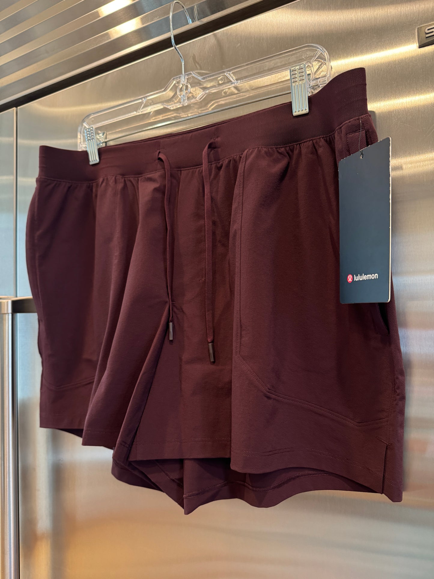 Lululemon License To Train Short 5” Unlined in Goodnight Plum - Men’s