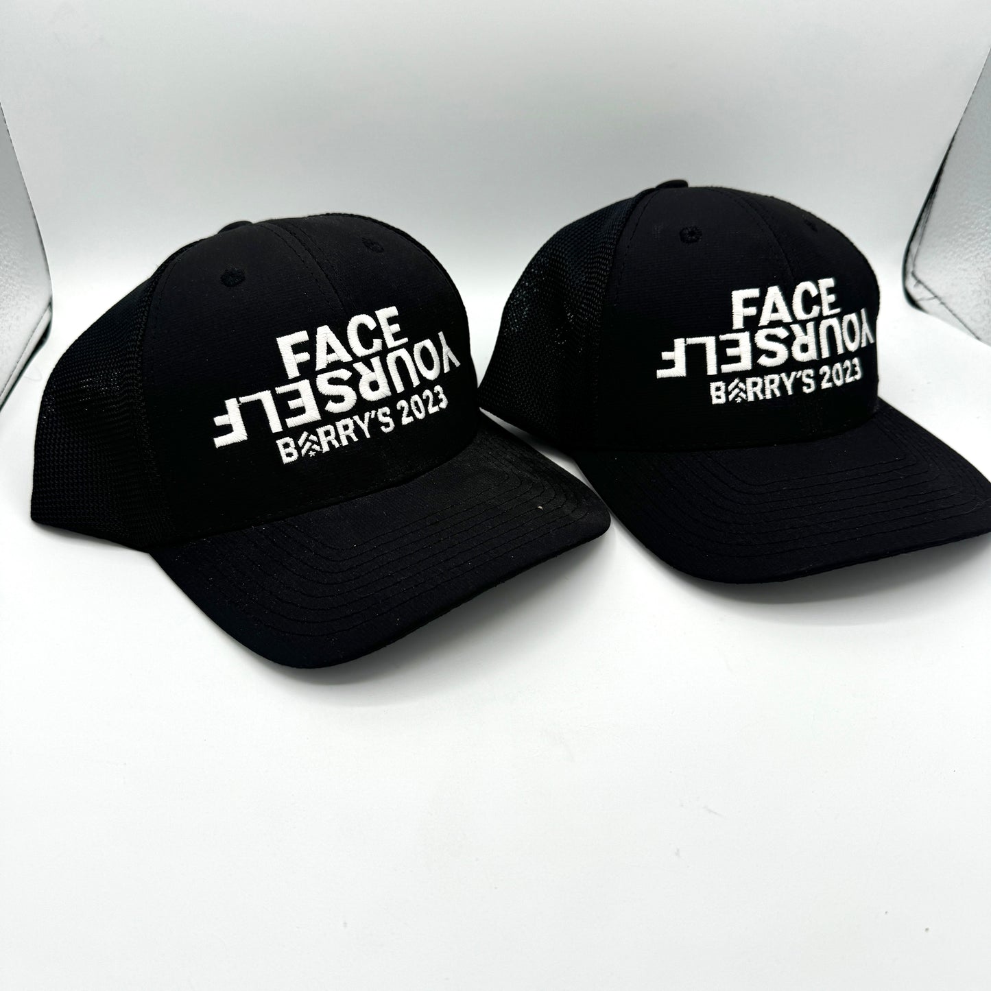 Barry’s Bootcamp BUNDLE Face Yourself Challenge 2023 Finisher Hats