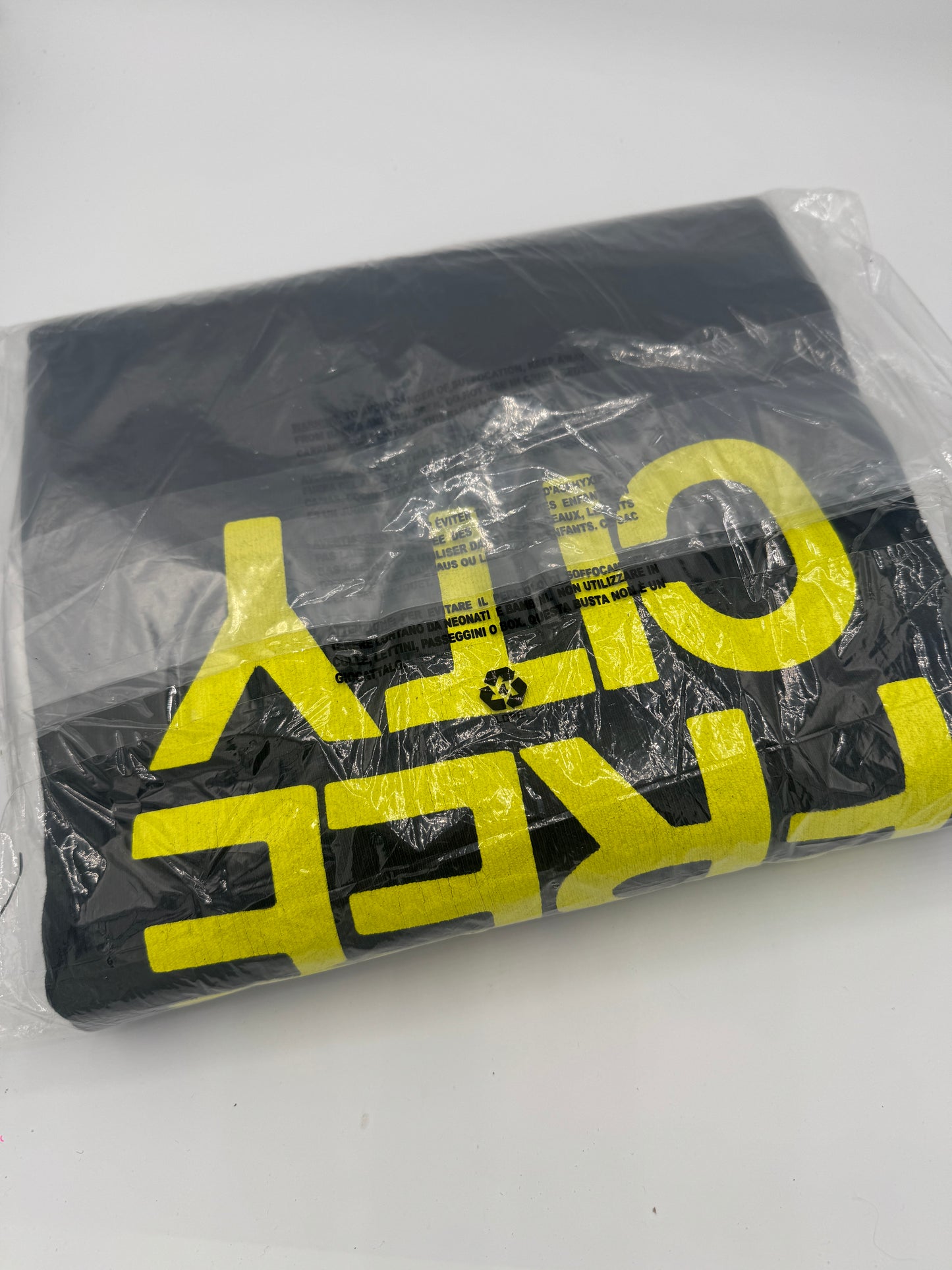 Freecity Unisex Crewneck Sweatshirt- Black / Yellow
