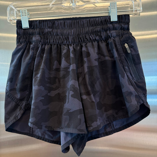 Lululemon Tracker Short V 4” Heritage 365 Camo Deep Coal Multi Running Pre-Owned