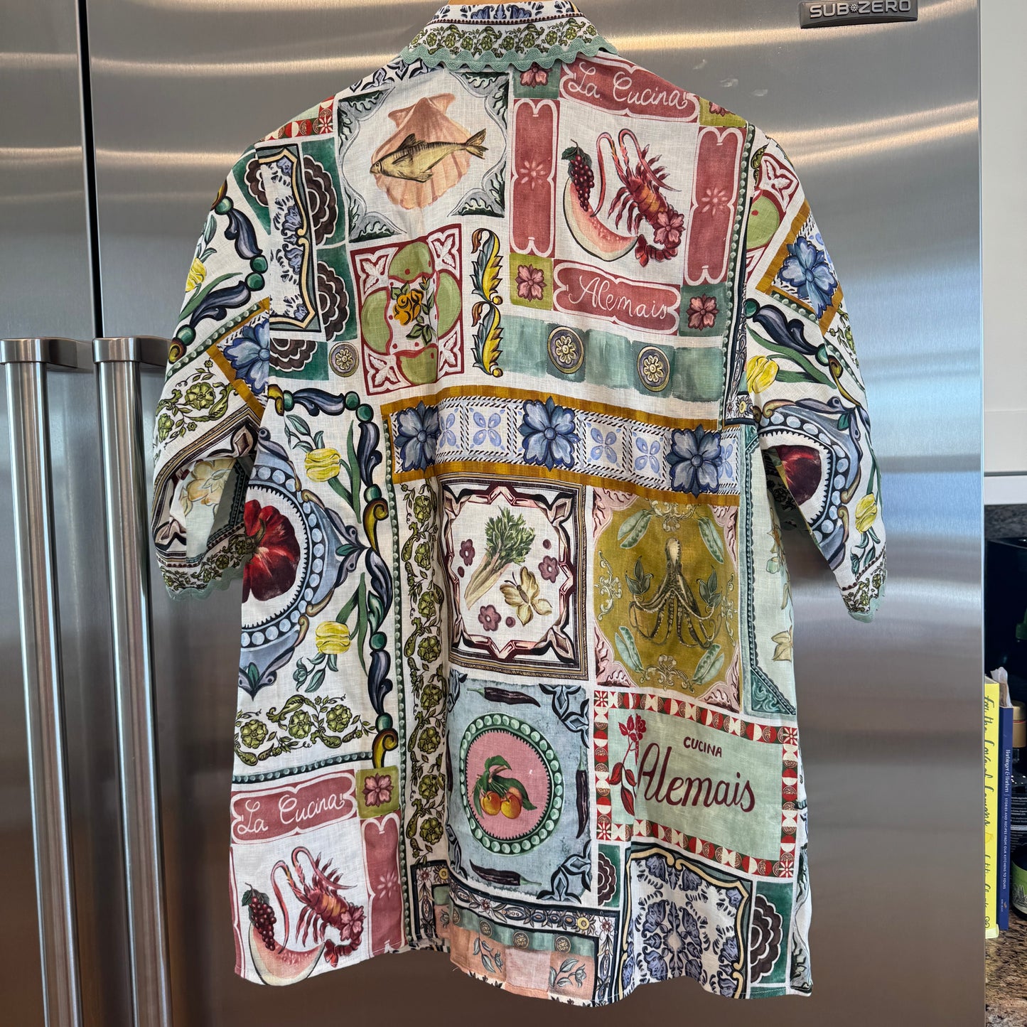 Alemais Tommasina Linen Button Down Shirt