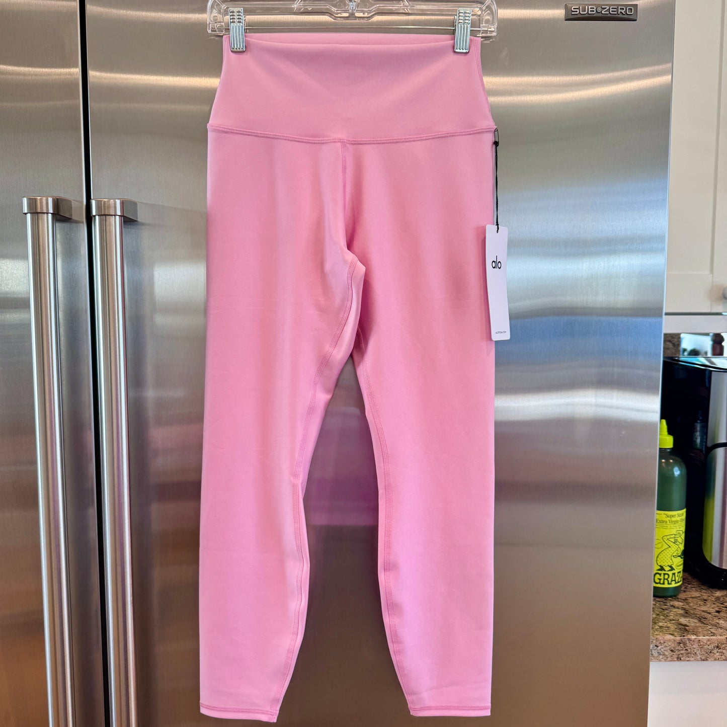 Alo 7/8 Airlift High Waist Legging - Sweet Pink