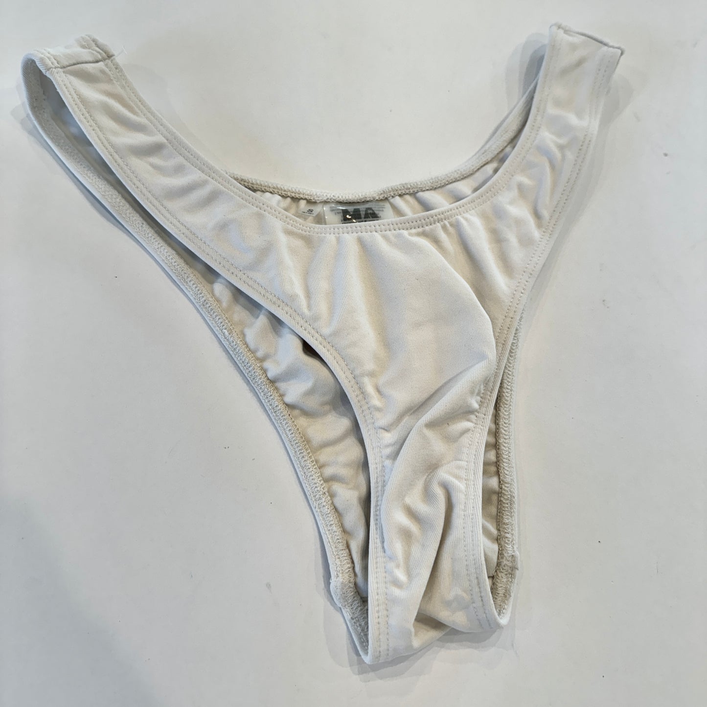 Minimale Animale Wall Street bikini brief swim bottom in sea salt white - Pre-Owned Worn Once