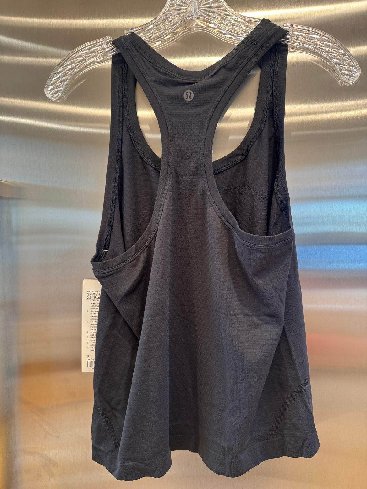 Lululemon Swiftly Tech Racerback 2.0 Tank Top - Race Length in Black