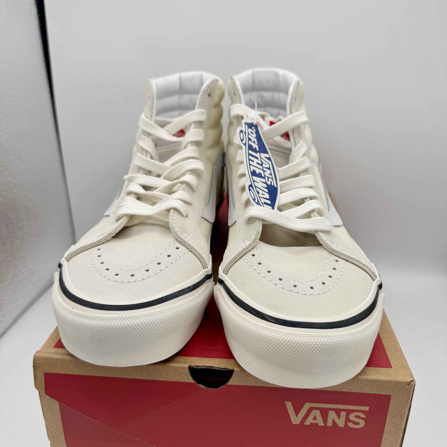 Vans Sk8 Hi 38 DX Cream OG White Anaheim Factory Edition UNISEX Brand New Sneakers