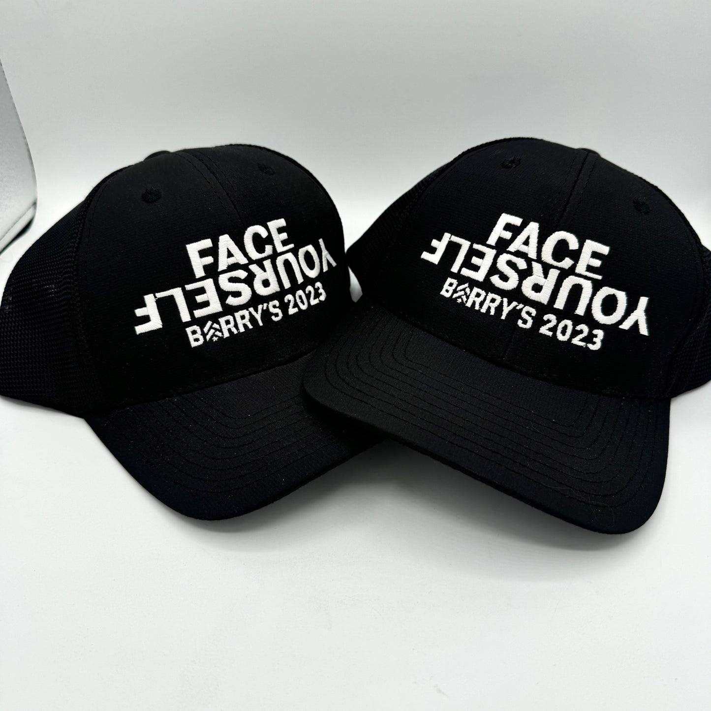 Barry’s Bootcamp BUNDLE Face Yourself Challenge 2023 Finisher Hats