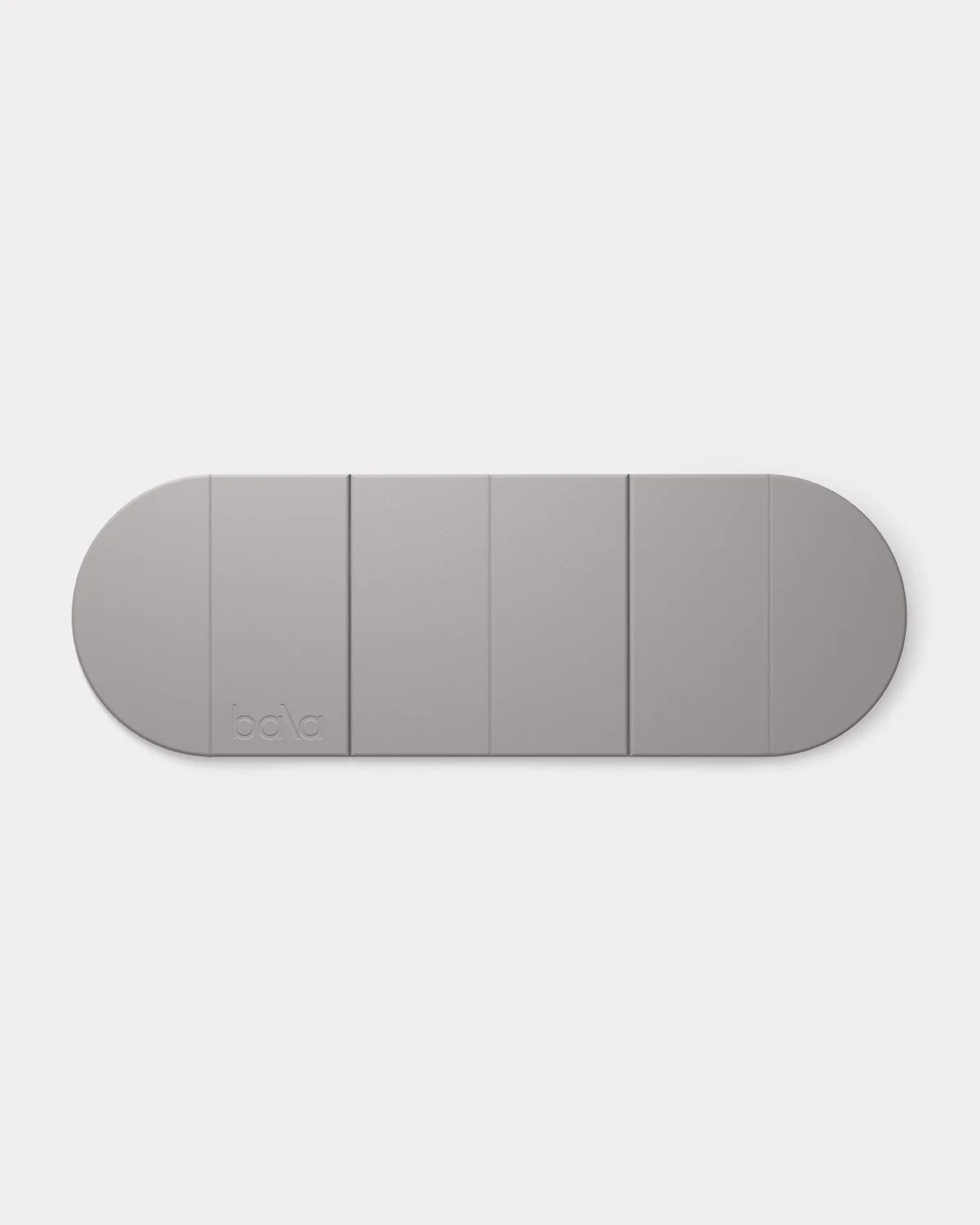 Bala Compact Mat in Charcoal Grey , Stackable Fitness / Yoga Mat 12mm