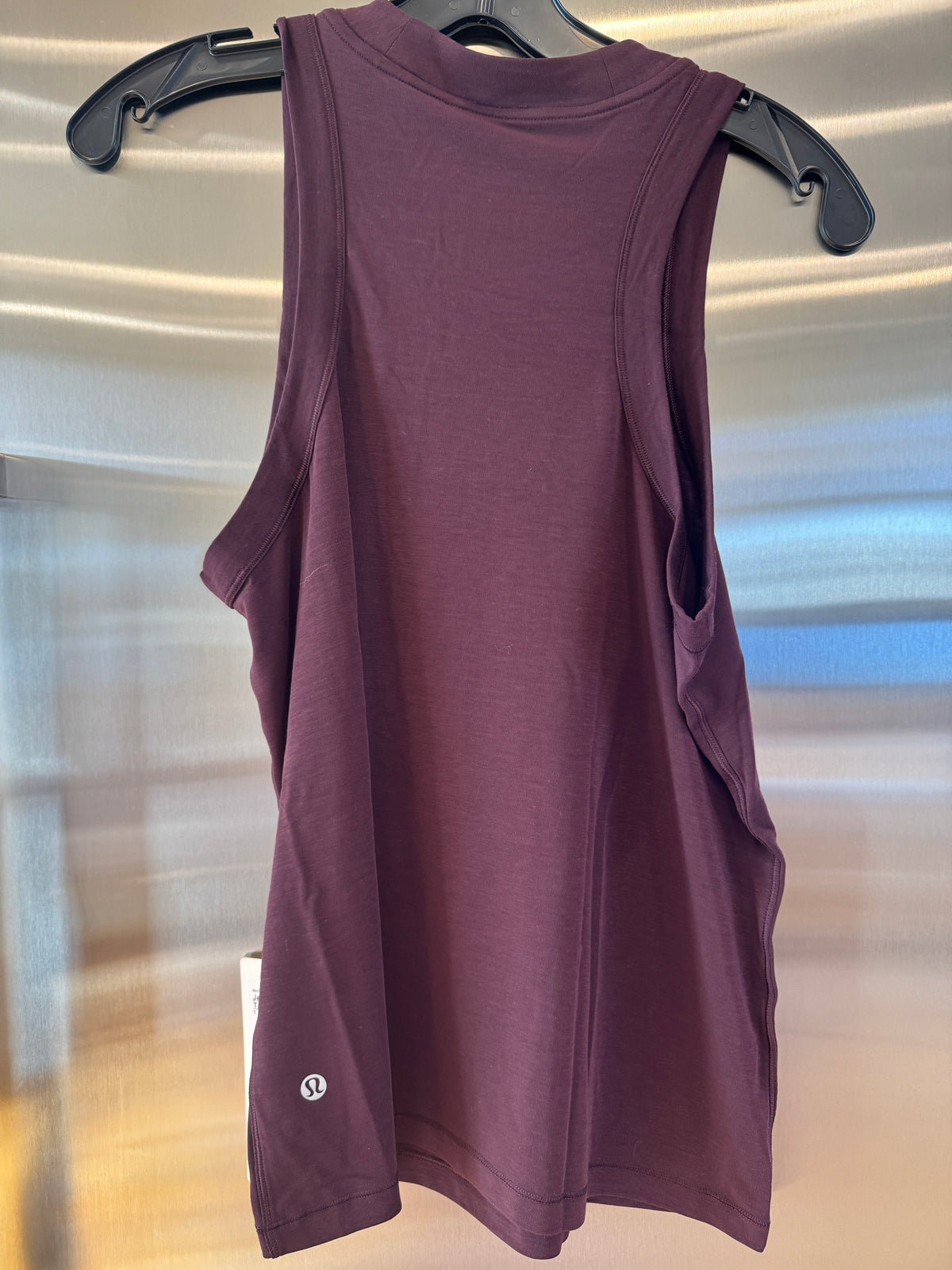 Lululemon Jersey Training Tank Top , Women’s in Black Plum Dark Burgundy Red